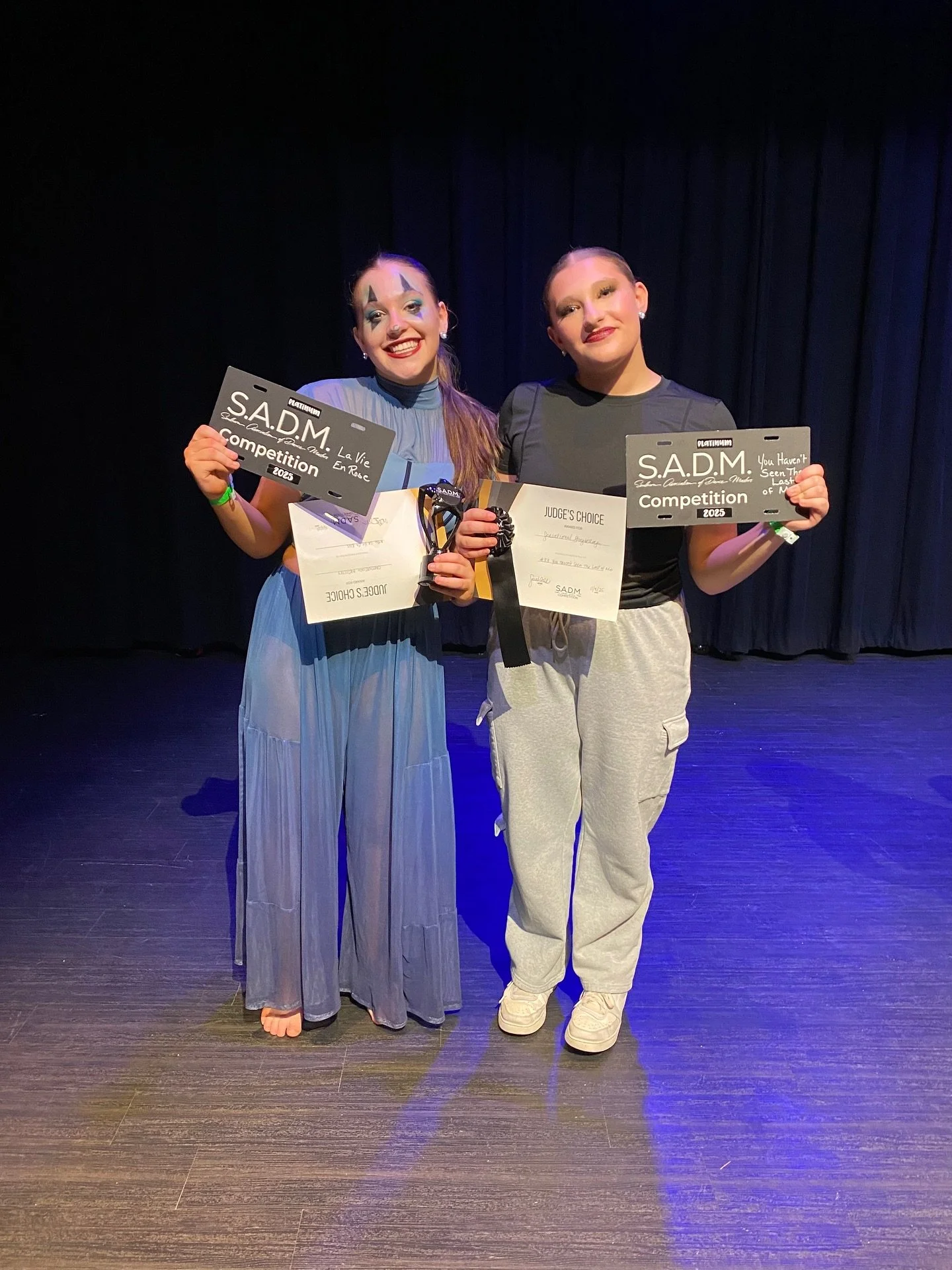 Congratulations, Toby and Bess!!! 🎉

✨ Toby received 1st overall in the senior category and a Captivating Artistry Judges Award. 
✨ Bess received 2nd overall in the teen category and a Sensational Storytelling Judges Award.