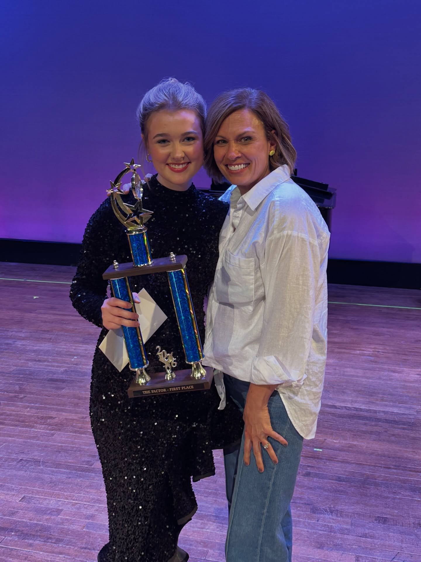 CONGRATULATIONS to our vocalists who competed at @thefactorcontest 🎤✨💖 

✨Senior Division✨
1st overall - Olivia Howard

✨Junior Division✨
3rd overall - Evie Young