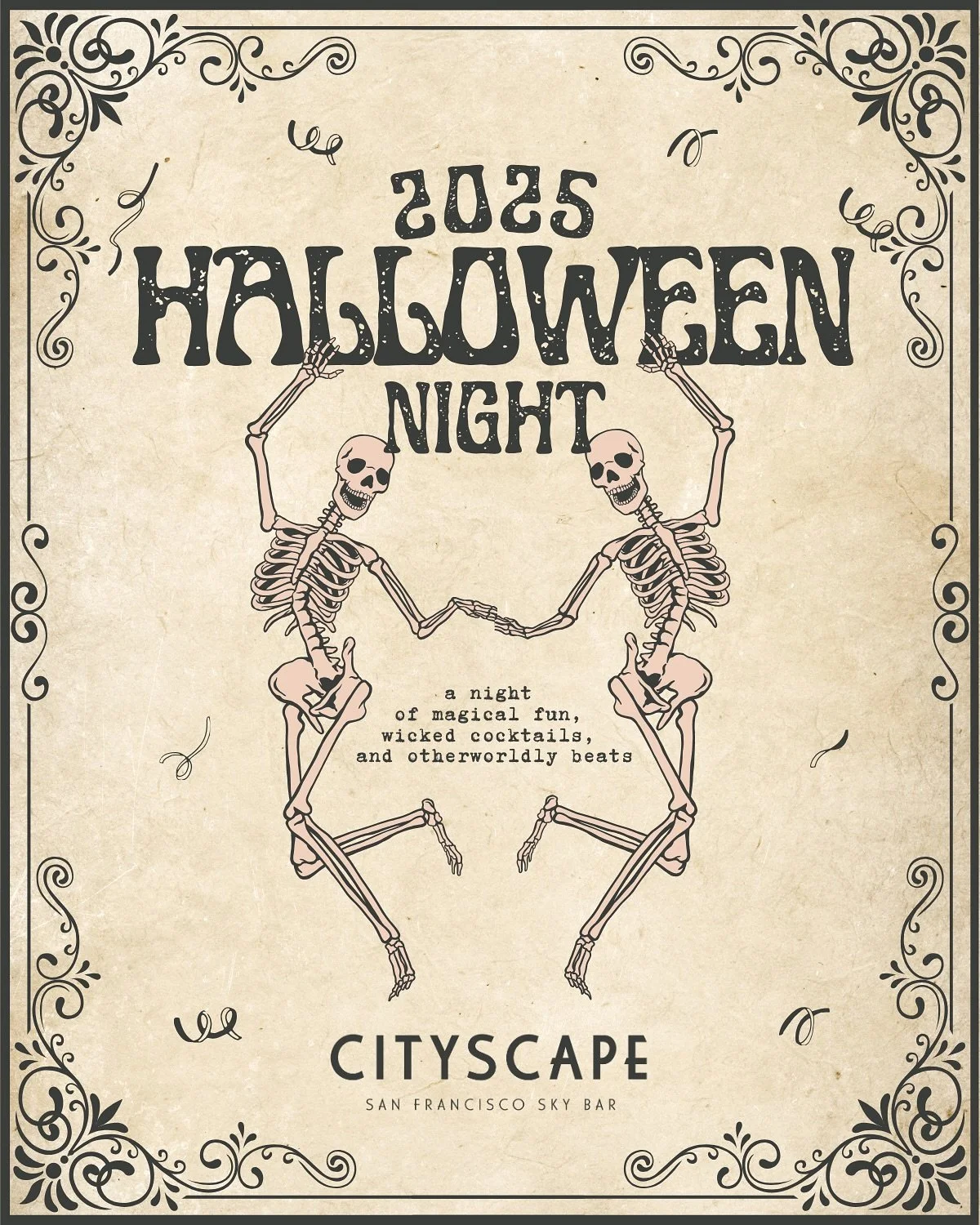 Halloween 2025 at Cityscape | DJ PARTY W/ 360° VIEWS | ft. Volcan Tequila
Join us for DJ Mojo in Cityscape located on the 46 floor of Hilton Union Square for a 21+ Halloween party.
#SanFrancisco #UnionSquare #Halloween #HalloweenSF #Halloween20