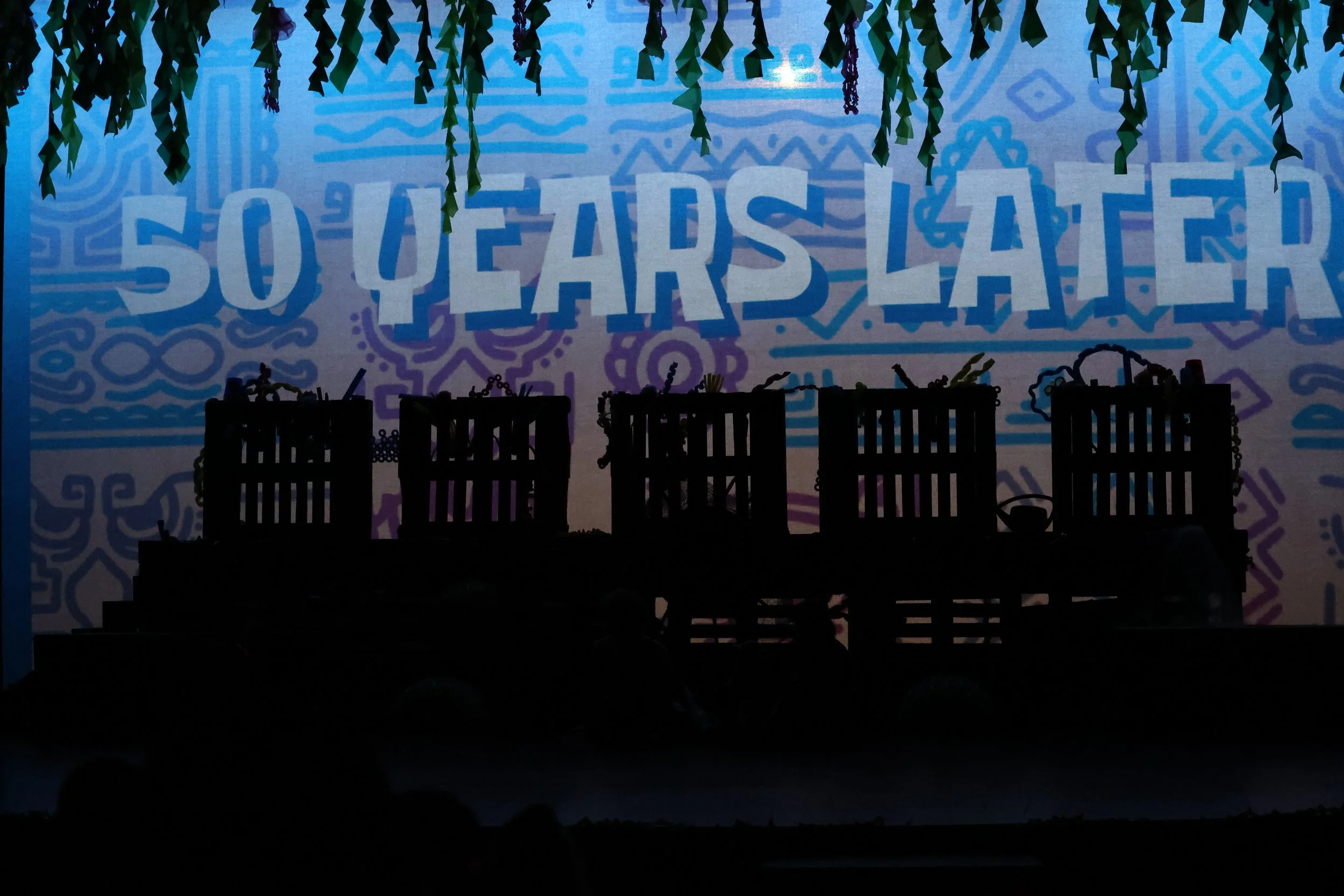 Graphic created for the background of the stage production of The SpongeBob Musical
