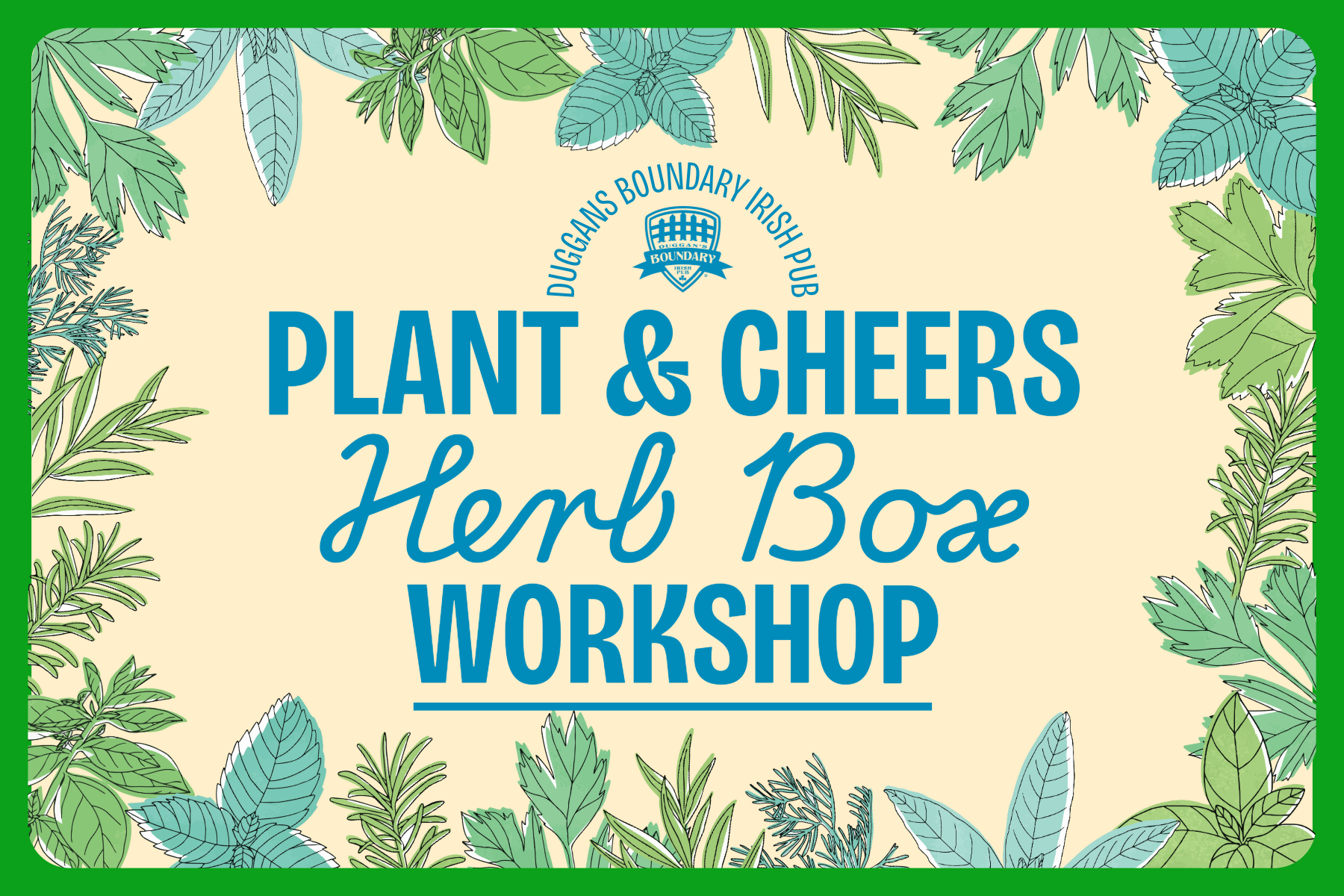 Plant & Cheers - Herb Box