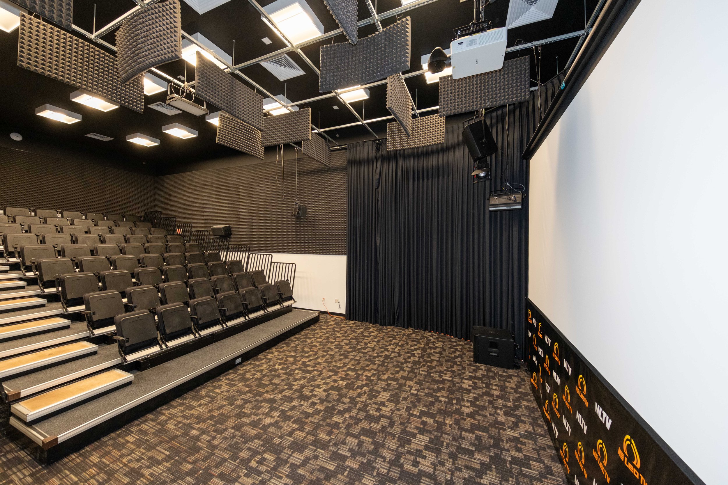 Studio A (featured drop down theater)