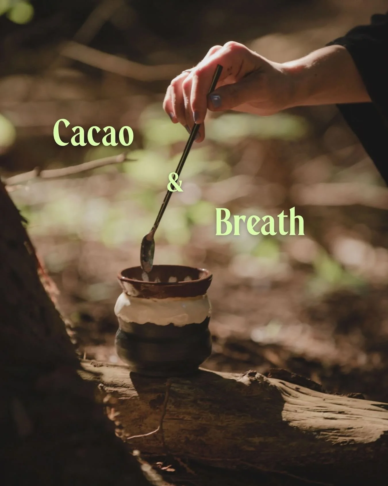There&rsquo;s something powerful about being in a room with open-hearted humans&hellip;

...where the noise quiets, the breath deepens, and something in you softens.

Where the medicine of cacao opens your heart, and the breath clears what&rsquo;s be
