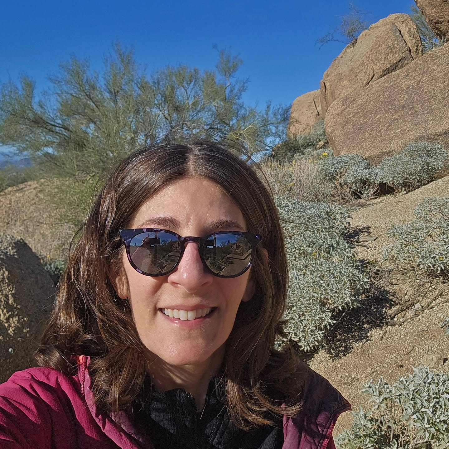 I have been incredibly lucky to hike in both the Rocky Mountains and in the Phoenix Valley over the past few weeks. It was a time to take care of myself and recharge.

What I realized is that no matter how thorny, rocky, or burned out the trail is, t