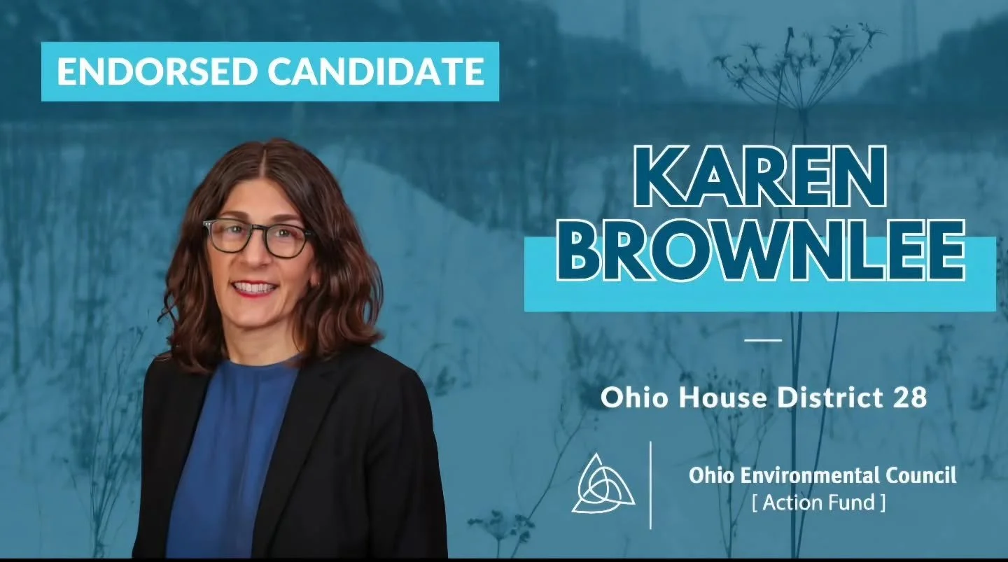Proud to be endorsed by @oecactionfund for all of their work and collaboration with elected officials towards a healthier environment for all Ohioans!

#environment #cleanenergy #Ohio