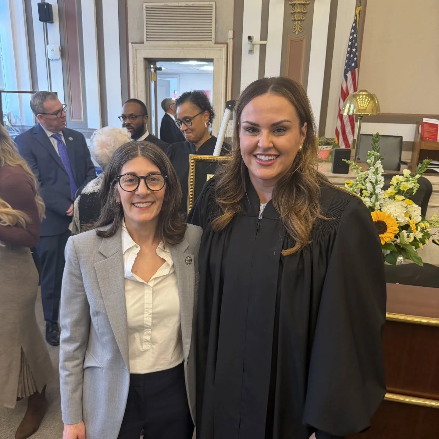 Being in district is the best place to be, and Friday was proof of it in #cincinnati 

I was extremely honored to participate in the investiture of @judge_athena as she assumed the seat for Hamilton County Municipal Court, District 5. Judge Stefanou 