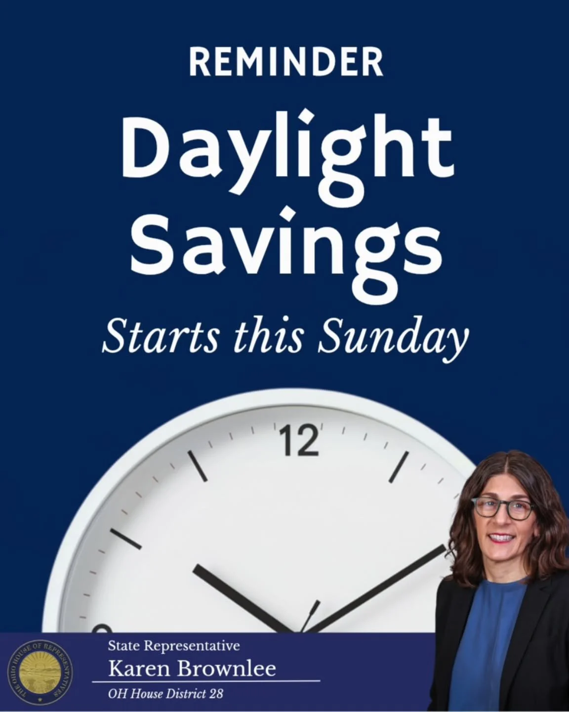 Tonight is the night to "spring forward" for Daylight Savings, which begins Sunday, March 8 at 2am.

Don&rsquo;t forget to set your clocks ahead 1 hour! 

#daylightsavings