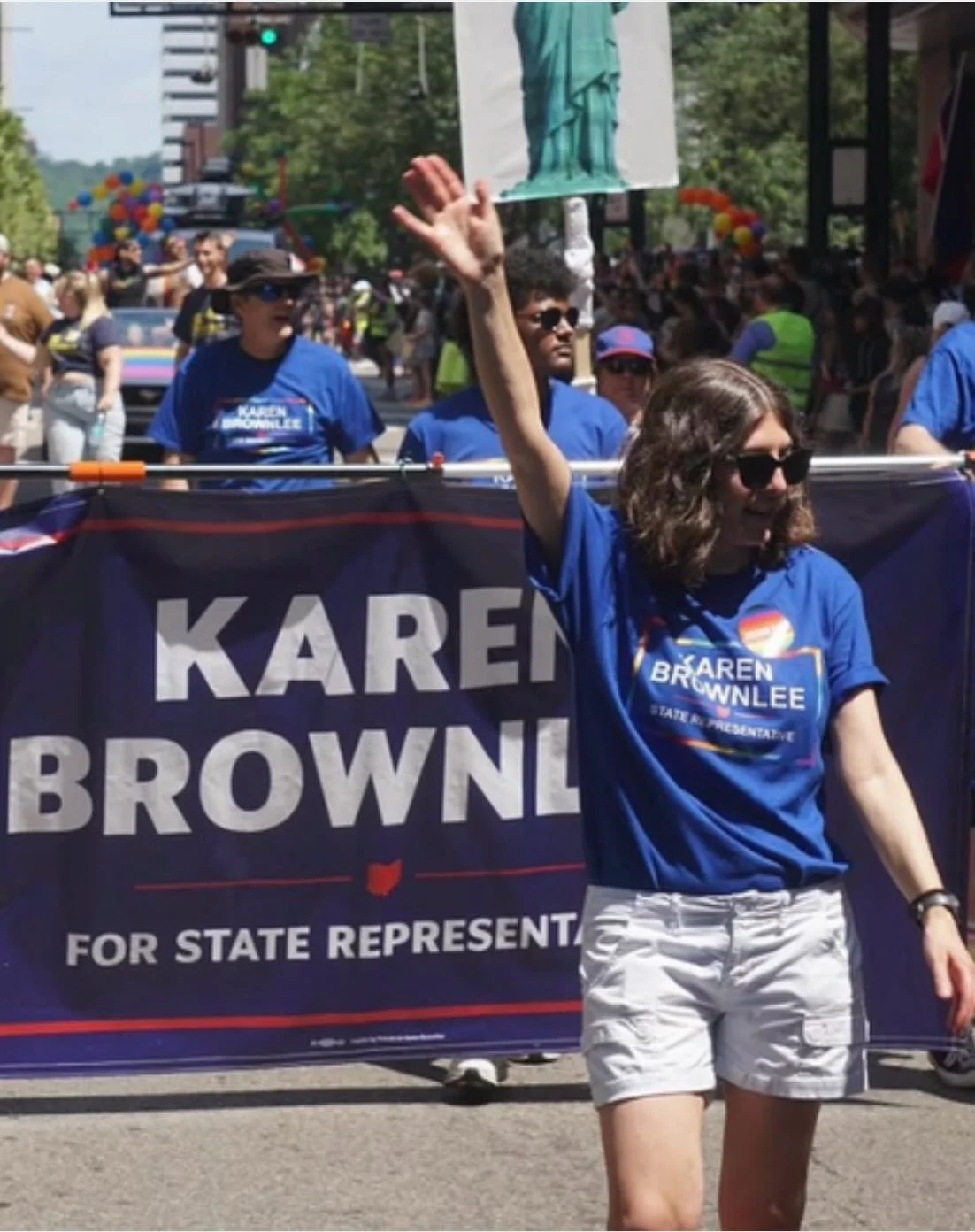Love is love, and Pride month is a celebration of the unity we create when we choose to love one another.  #pride #lgbtq #great28 #karenbrownleeohio #ohiopridepac