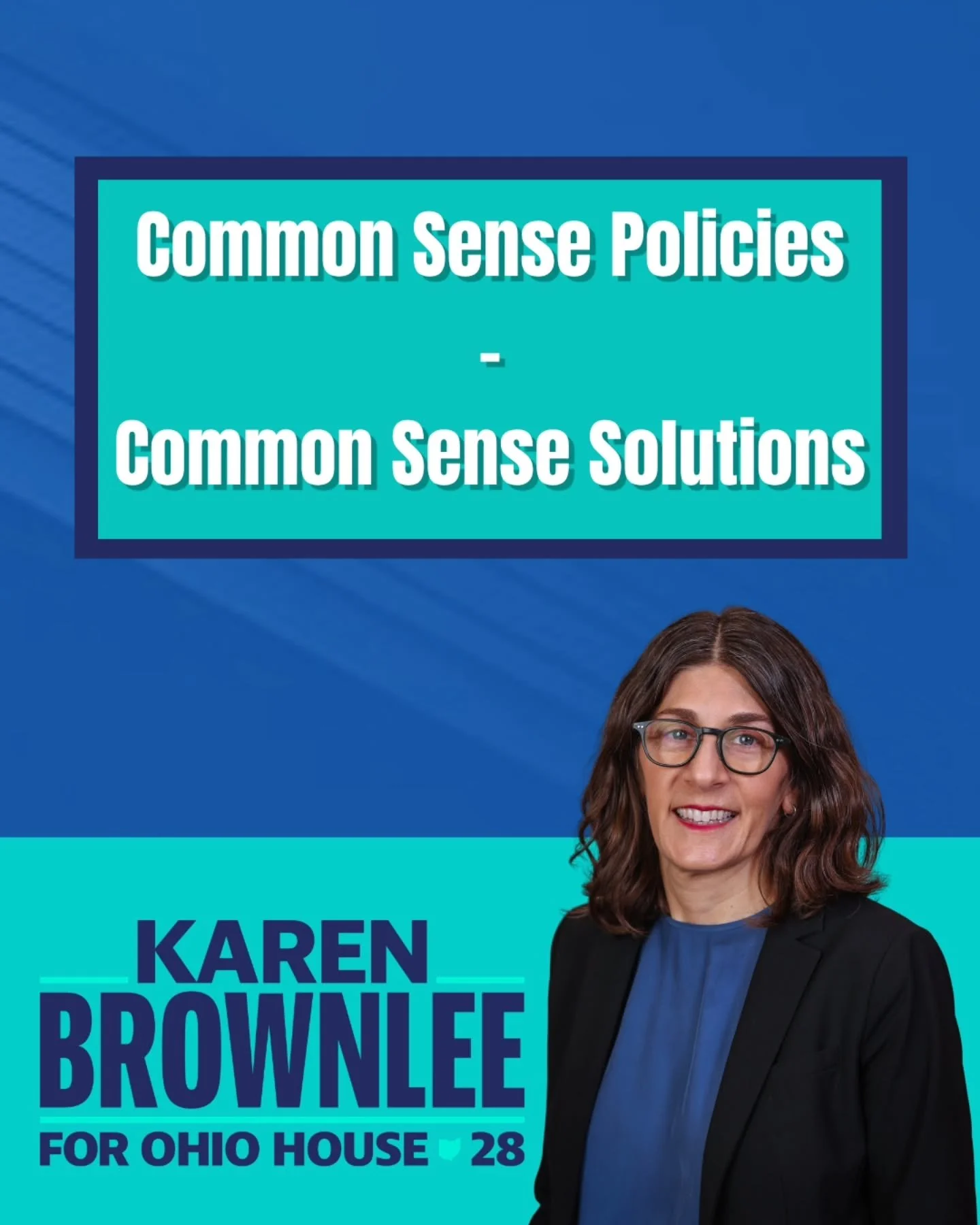 It is just common sense. If we listen to Ohioans, then we create policies that serve them for a more stable economy and a healthier future.

#commonsense #representationmatters #ohio #Great28 #karenbrownleeohio