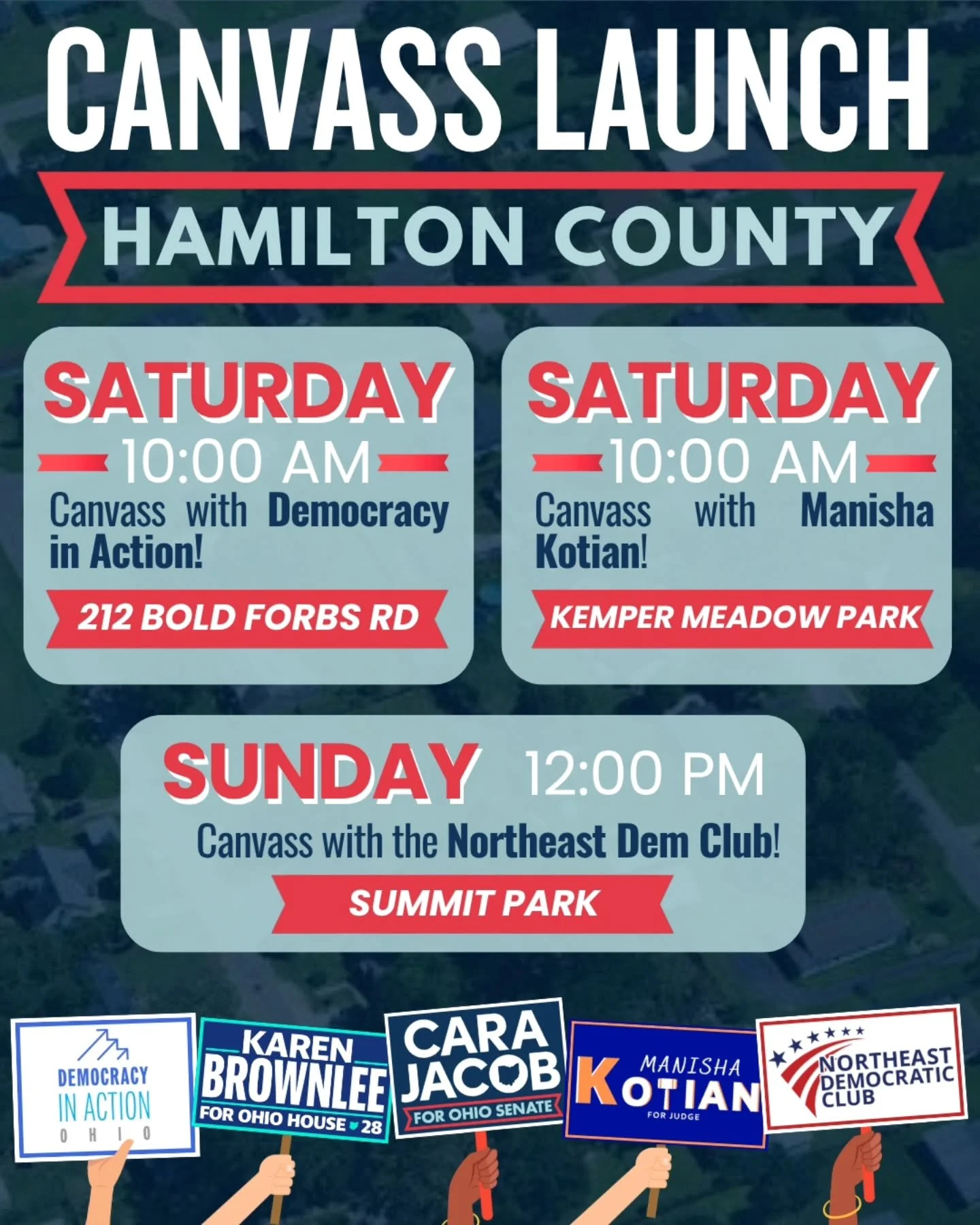 Come join us for a weekend of action!