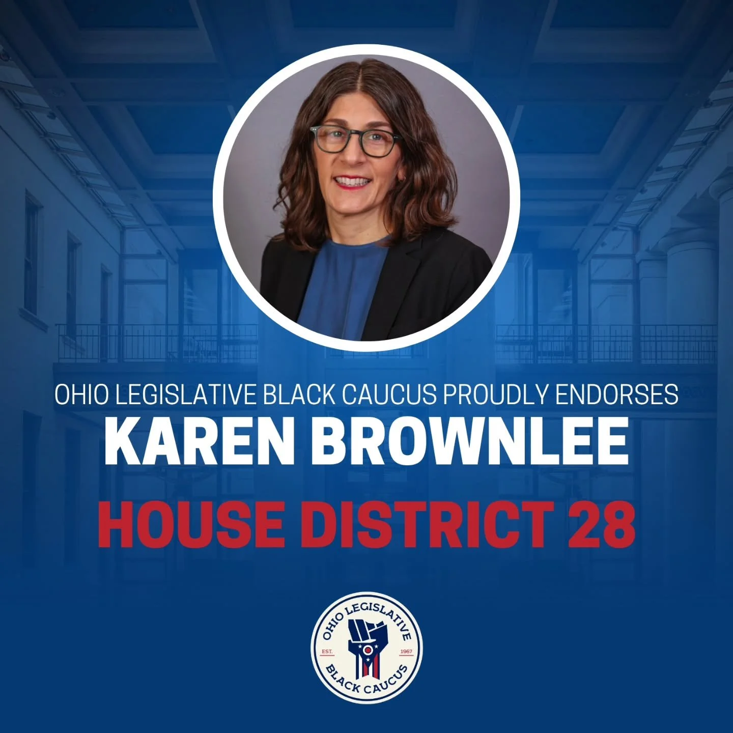 Proud to work with and be endorsed by @olbcaucus 

Thanks to OLBC President @rep_upchurch and all of the OLBC members for celebrating diversity and creating policy that supports equity, inclusion, and belonging for ALL Ohioans. 

#diversity #equity #