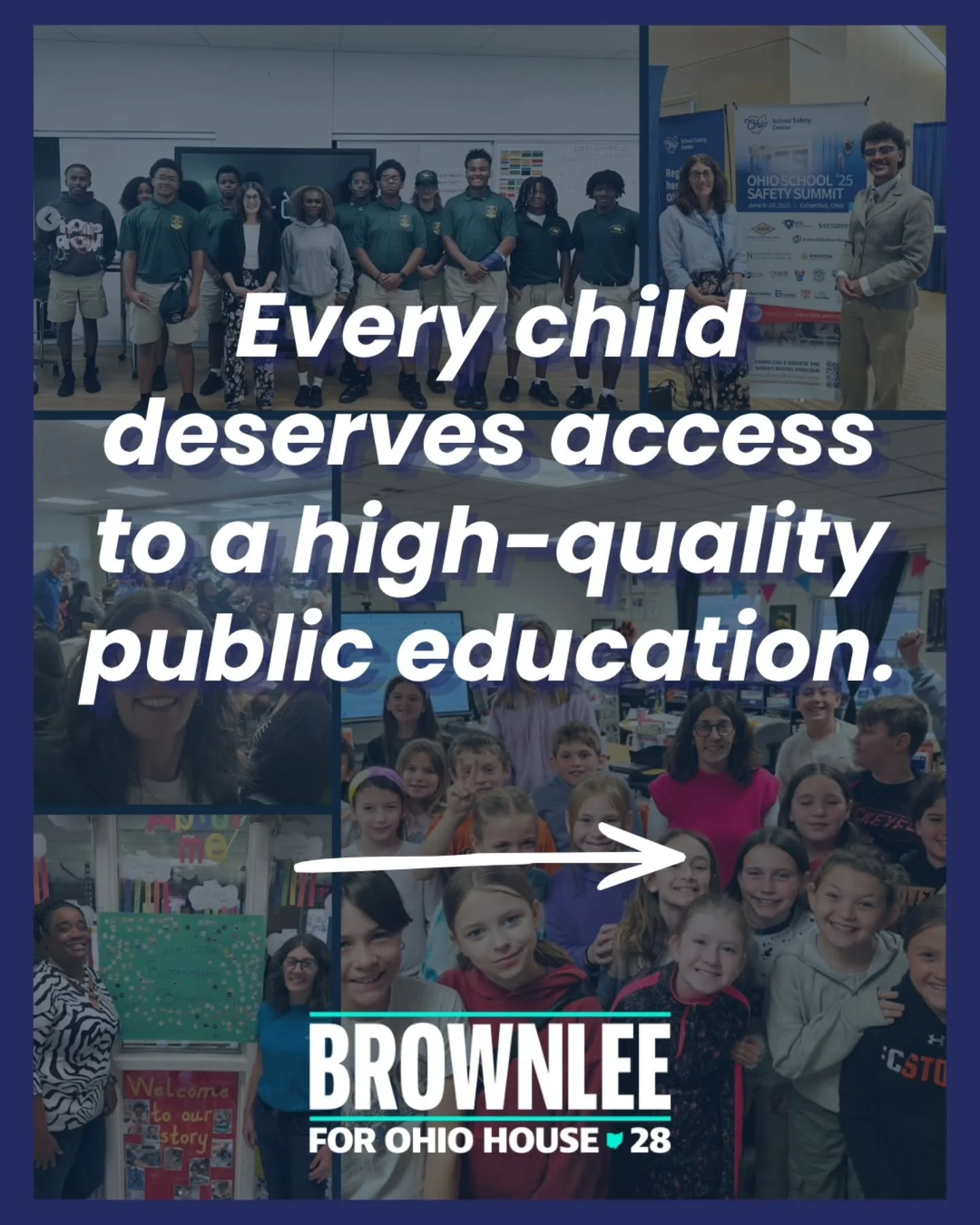 1:Every child deserves access to a high-quality public education.

2:Public education opens doors. It is our responsibility to fully fund and support it.&nbsp;

Education is a key priority.

I am fighting for:

Fair school funding

Expanding access t