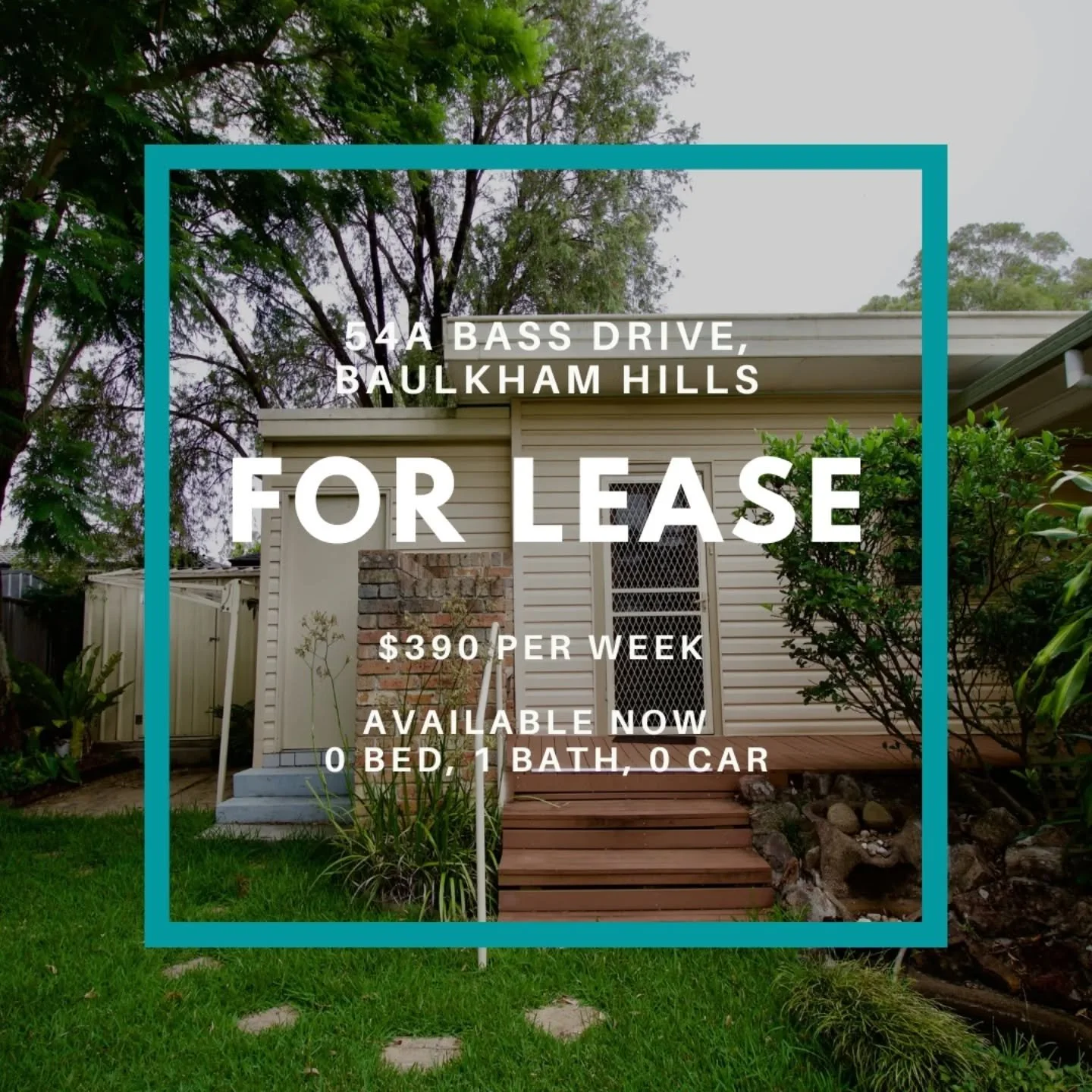 FOR LEASE! 

54a Bass Dr, Baulkham Hills. 

0 🛏 | 1 🛀| 0 🚗

Register your interest today:
info@evoakpropertymanagement.com.au

Harrison Lamond - 0466 682 772
Nicolette Mamo - 0430 799 484
