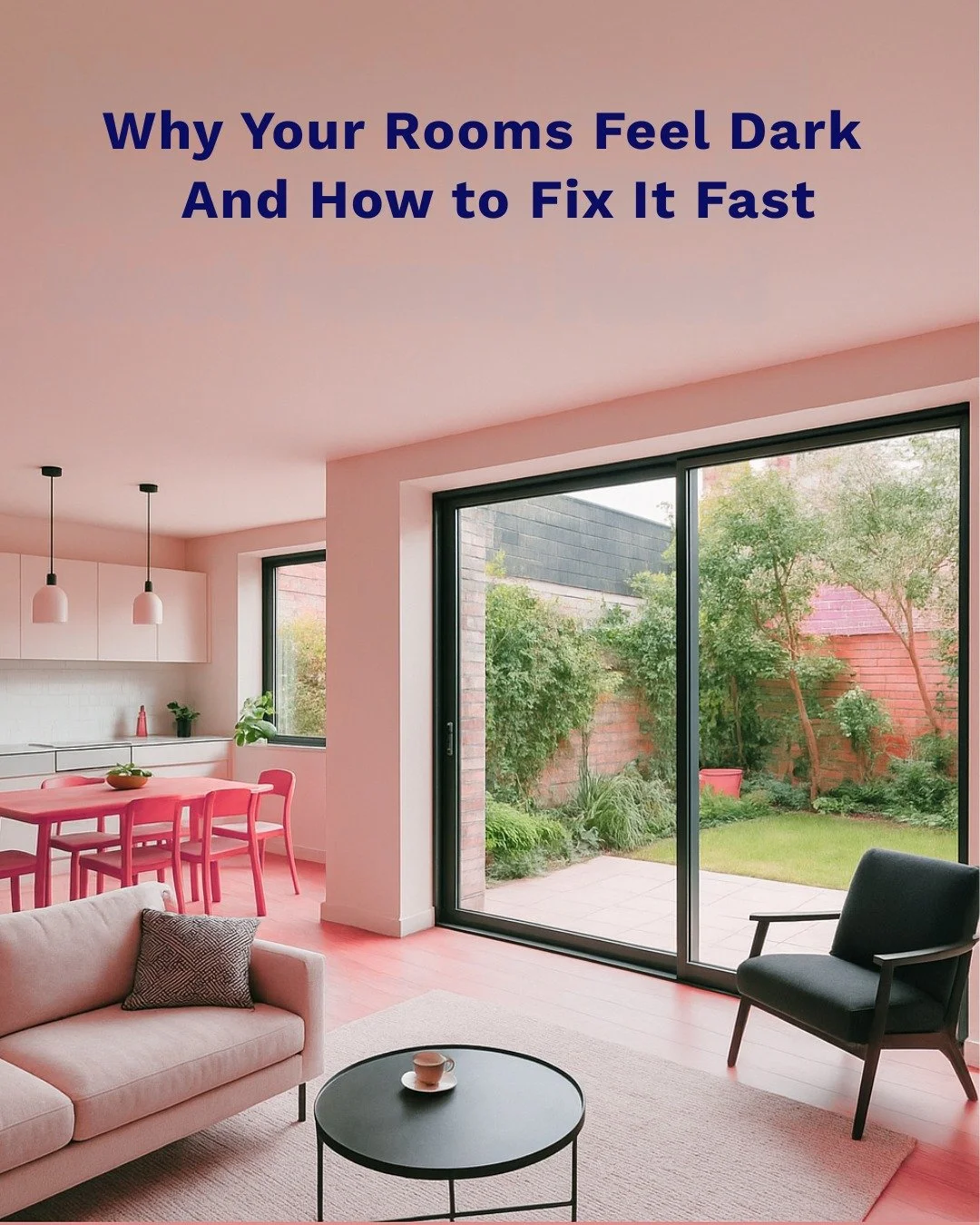 Why Your Rooms Feel Dark And How to Fix It Fast

If your home feels darker than it should, the problem isn&rsquo;t the weather  it&rsquo;s the layout. 

Most UK homes block sunlight with outdated room divisions, poor window placement, and heavy inter