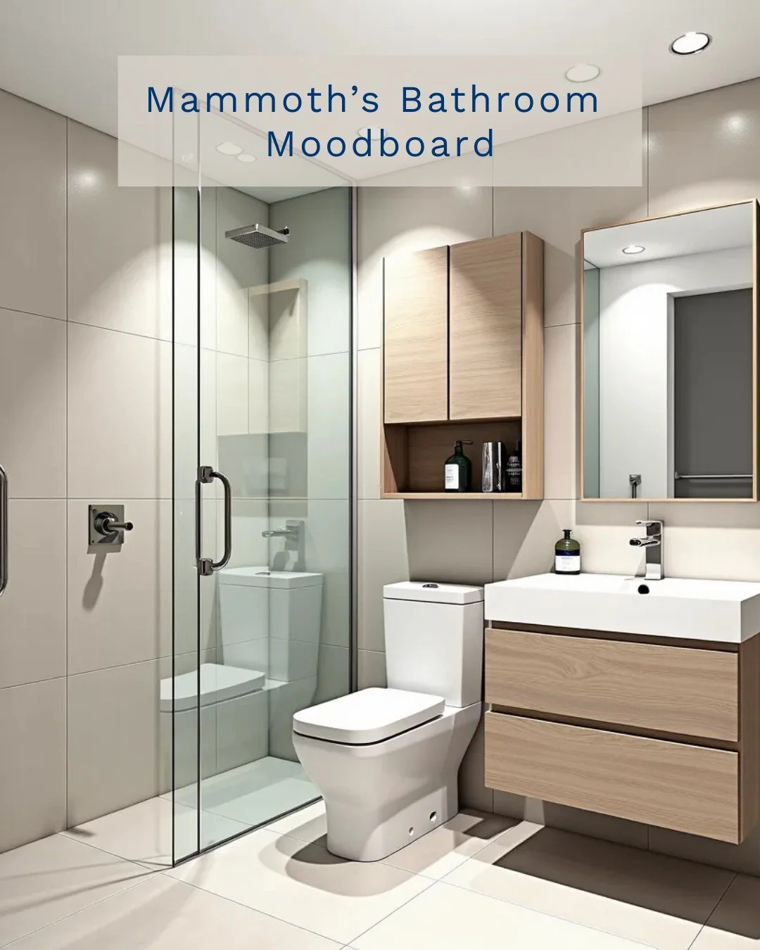 Not a Hotel A Real London Home Bathroom

Soft tones, clean lines, and a layout that just works this modern bathroom blends white, beige and light brown to create a calm, hotel-style feel at home.

From the tiled flooring to the sleek glass shower enc