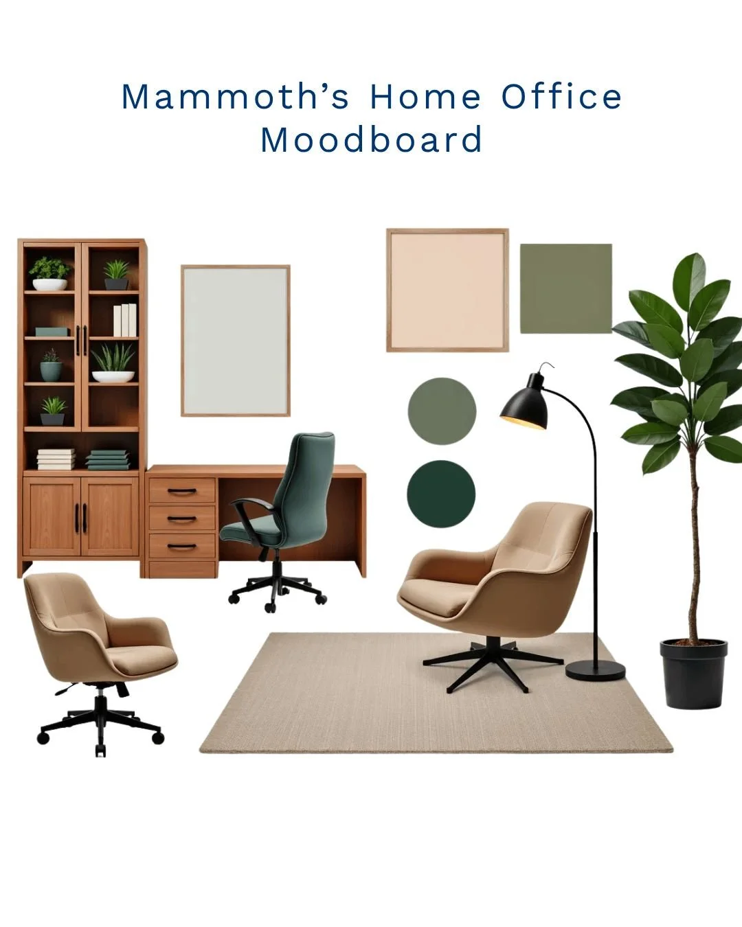 This home office mood board isn&rsquo;t just about looks  it&rsquo;s about creating a space that actually works.

Smart storage, clean layout, and calming tones can completely change how productive and focused you feel every day. Most home offices we