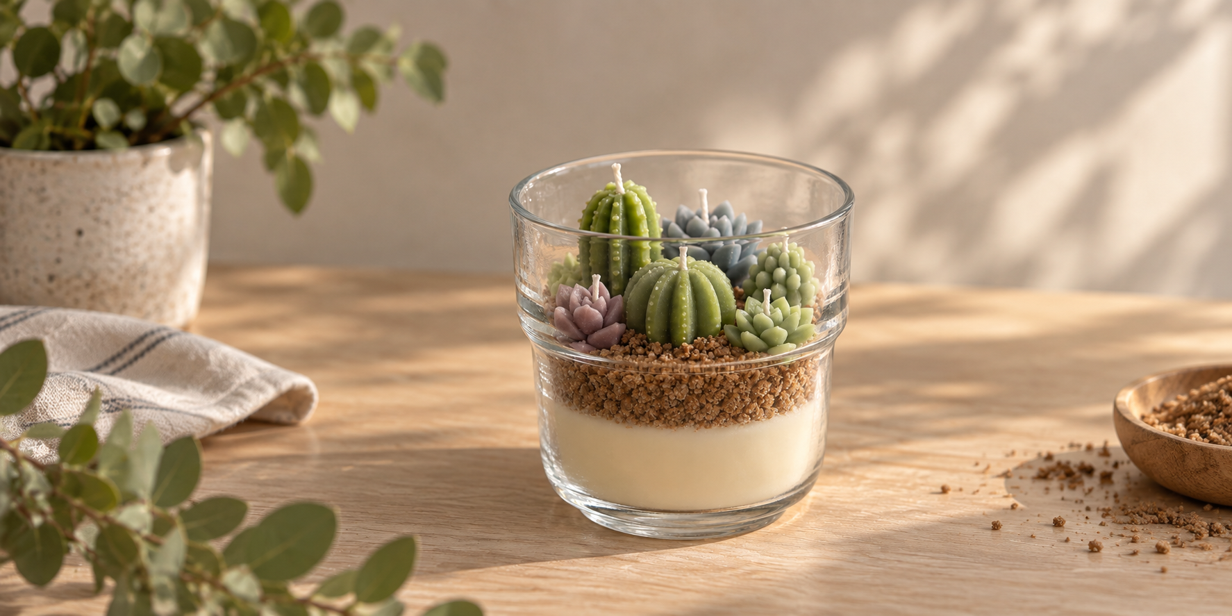 Taller Terrarium Cactus