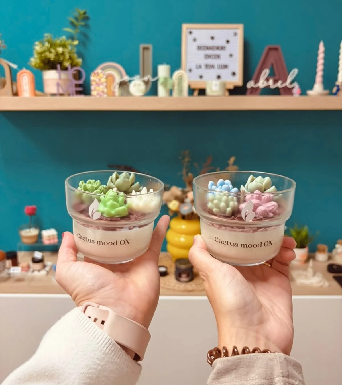 Mateixos materials, deu persones i deu terrariums completament diferents🌵

I aix&ograve; &eacute;s el que m&eacute;s m&rsquo;ha fascinat d&rsquo;aquest taller.

Veure com cadascuna ha interpretat els colors, les formes i les combinacions a la seva m