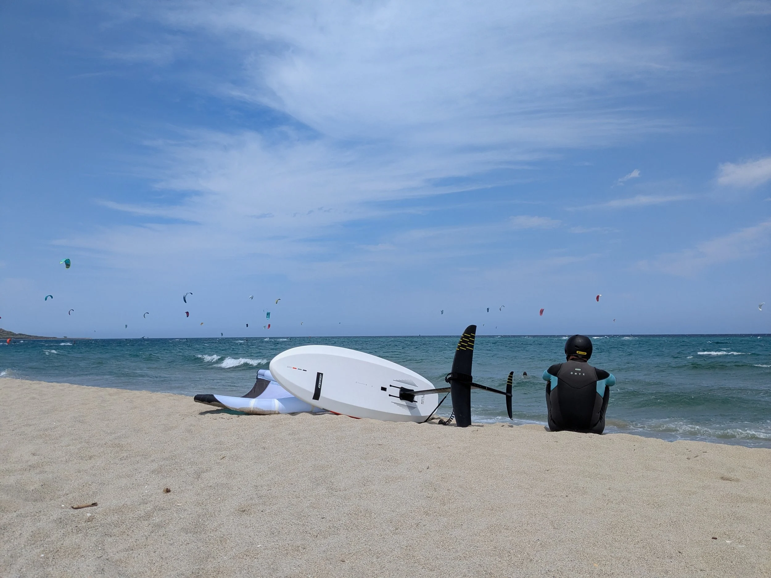 Kite Surfing in La Caletta Sardinia