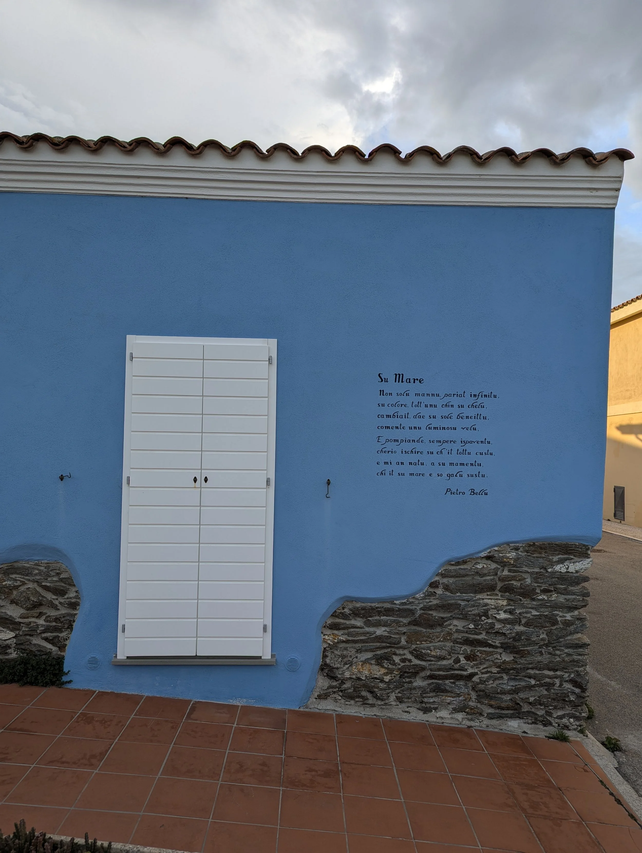 fisherman house in Santa Lucia fisherman town Sardinia