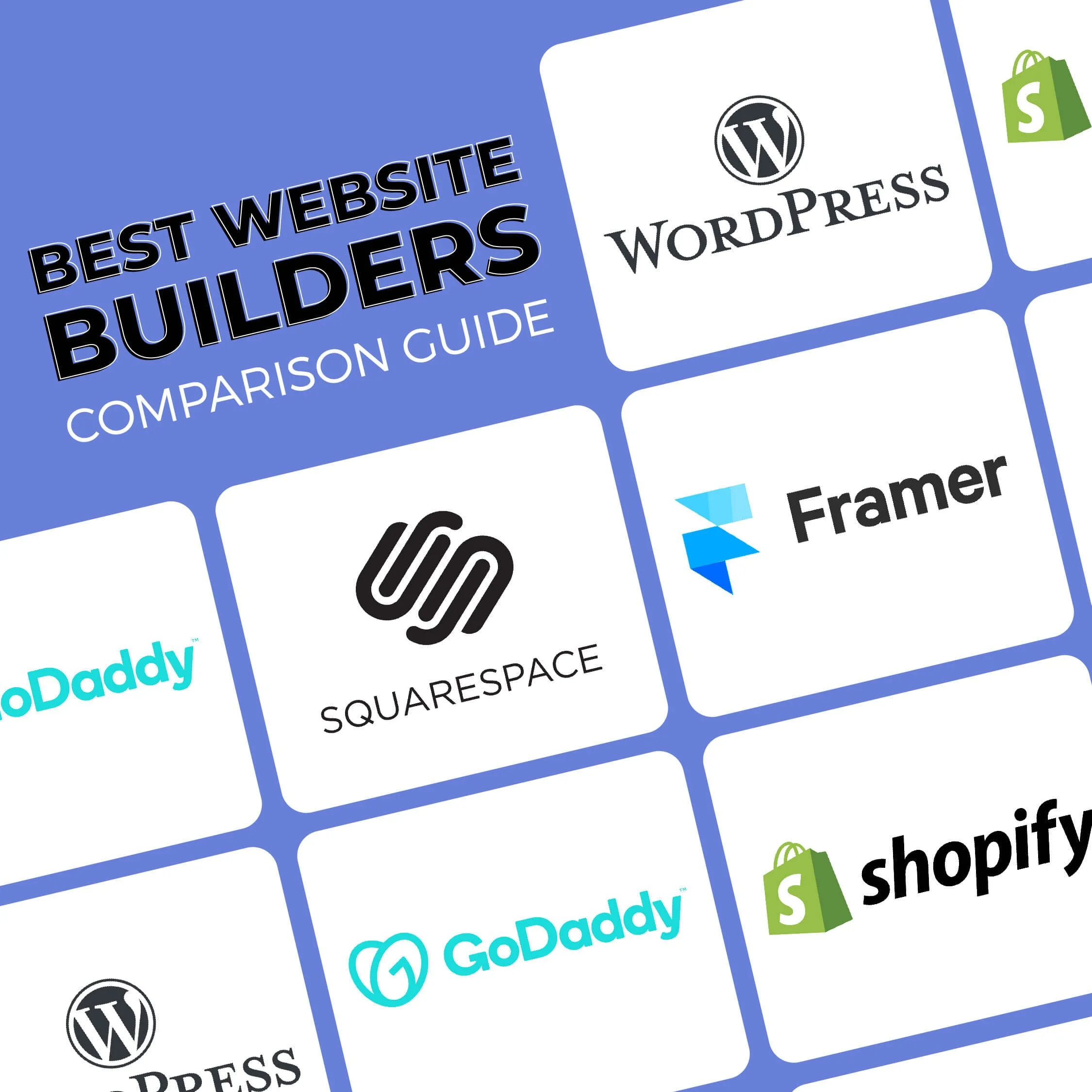 5 Best Website Builders for Every Need: A Detailed Comparison