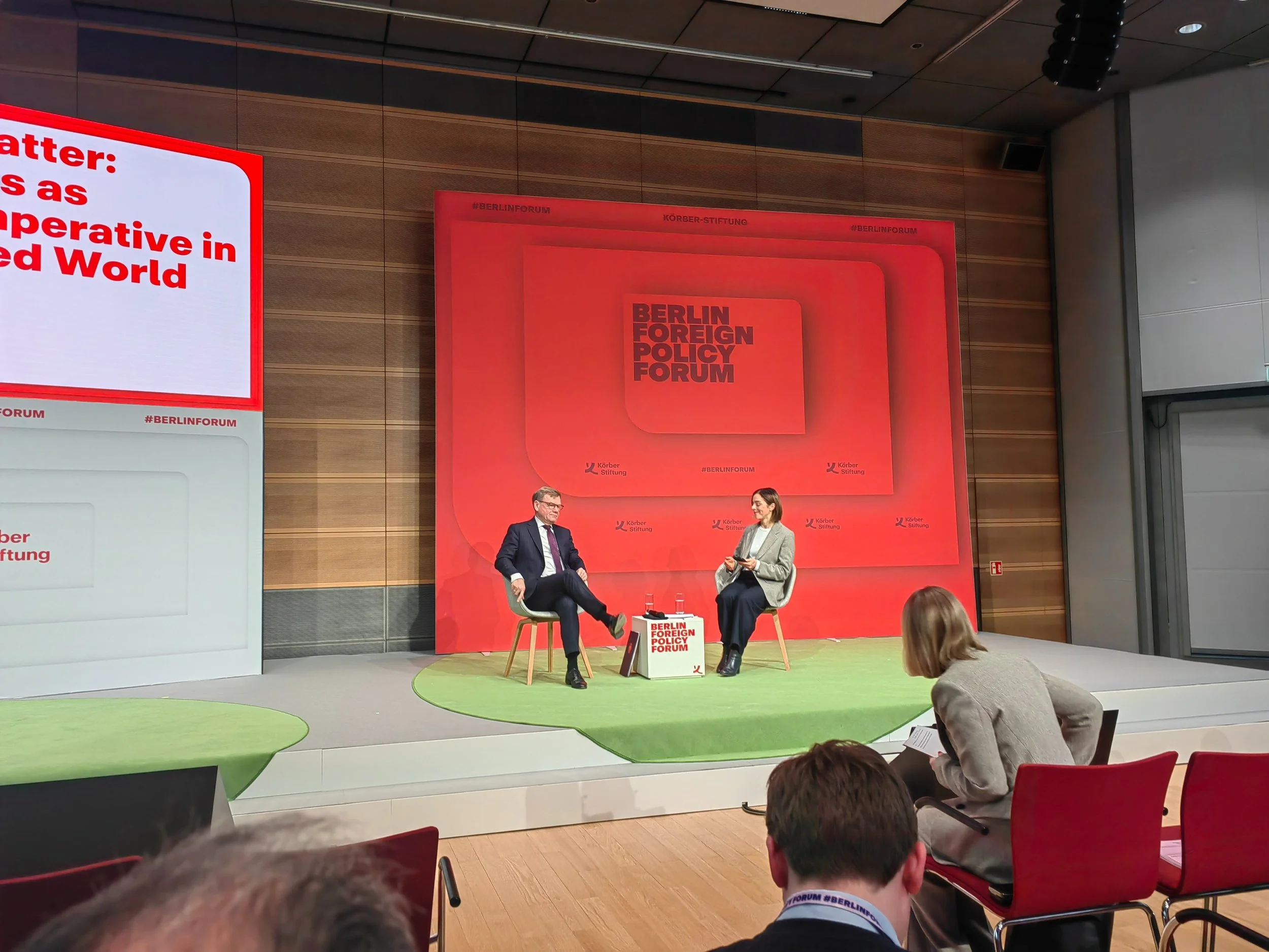 Attending Berlin Foreign Policy Forum