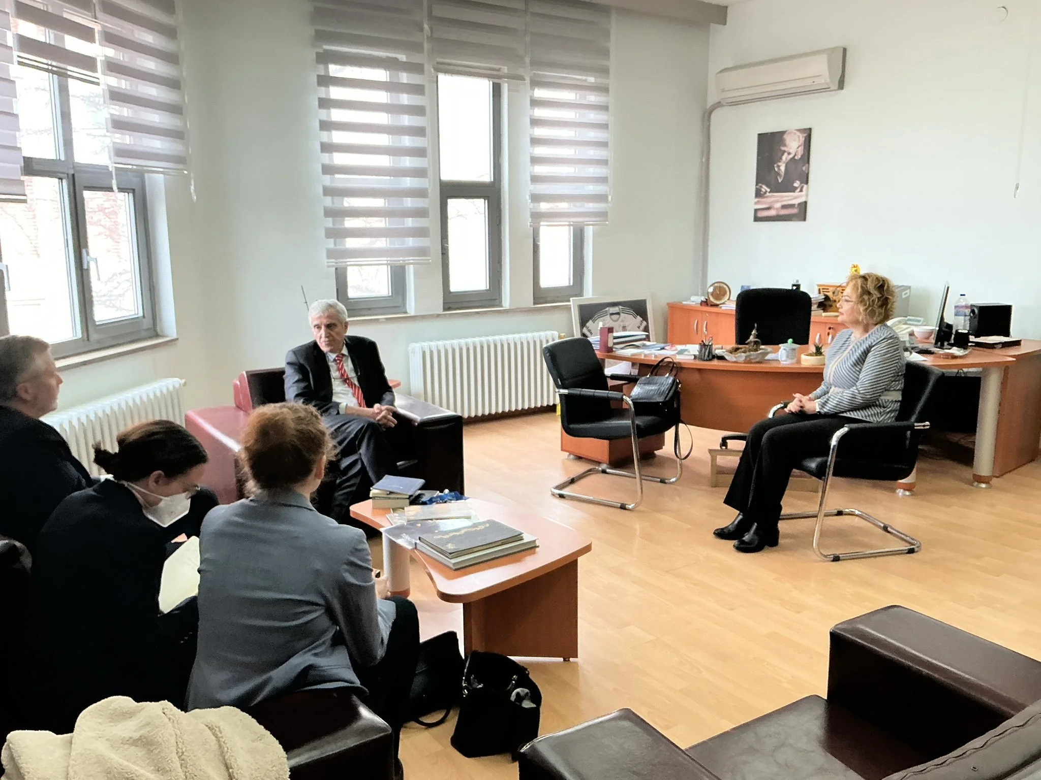 Discussing with Ambassador viewpoints of Norway and Türkiye