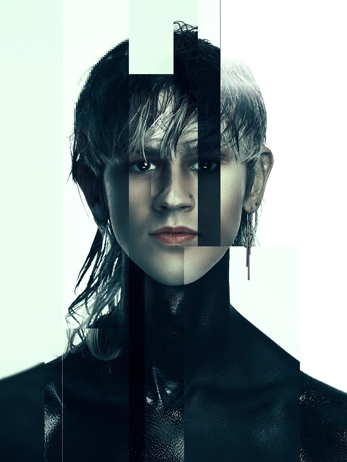 Little slices of perfection. Experimental conceptual with a fine art print-ready aesthetic. A beautiful synergy of makeup, lighting, and graphic design, melting my skillset together all into one. On muse @ardourkw