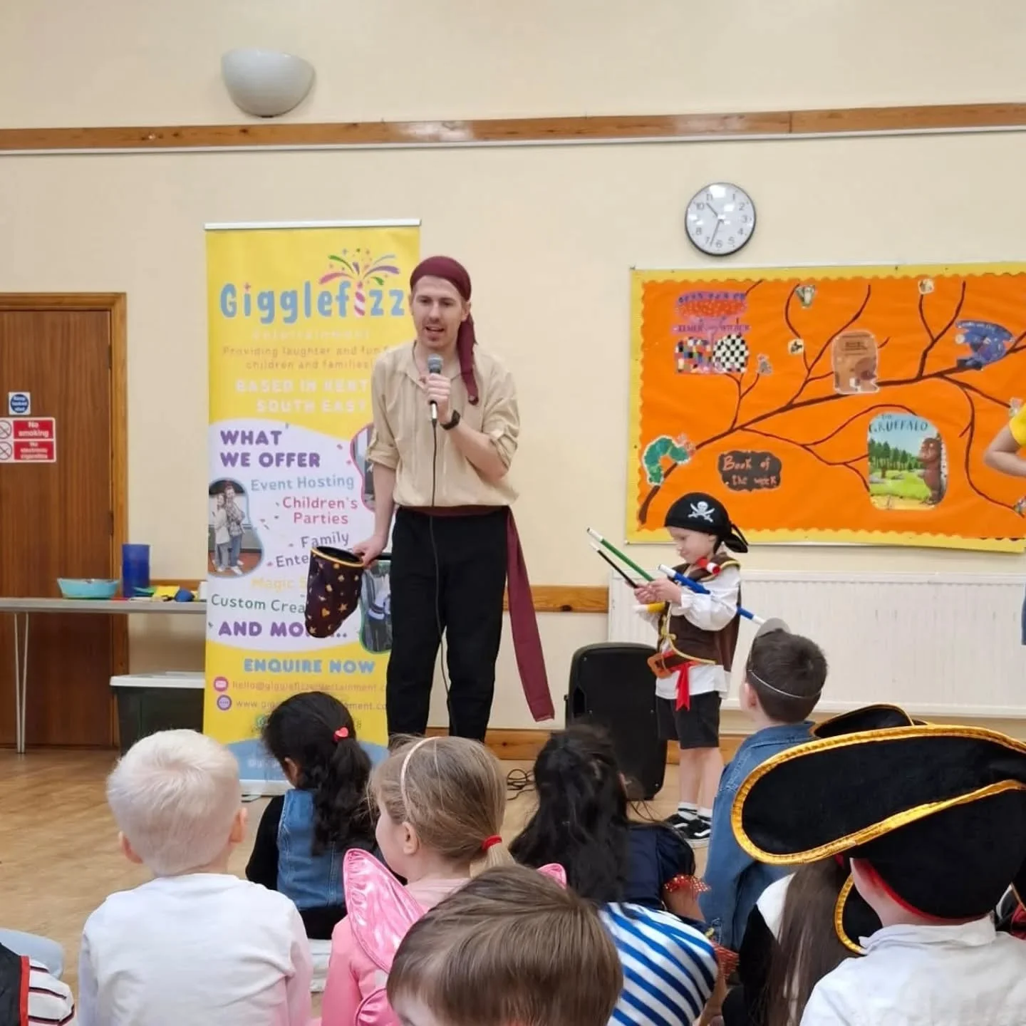 Bookings for 5th birthdays are very popular this year! 5 seems to be the magic number of 2026 - Throw back to a fabulous piratey 5th birthday at the beginning of this year! ☠️🏴&zwj;☠️🎉