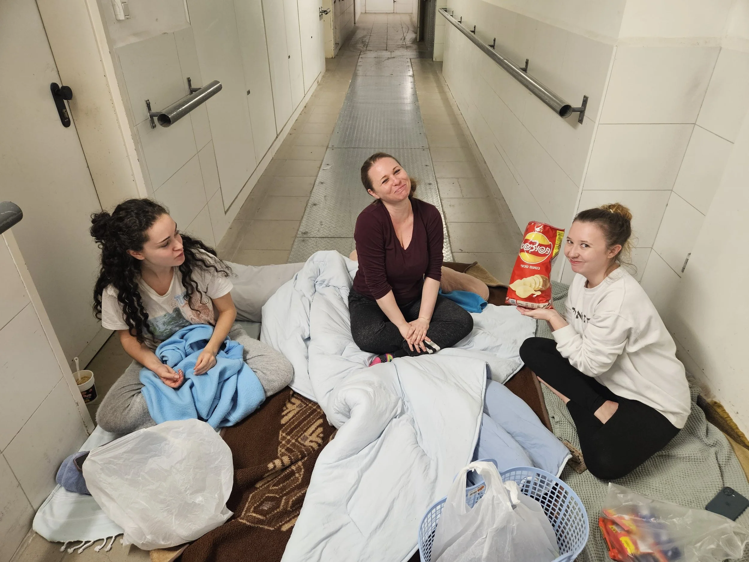 Love, from a Miklat in Tel Aviv