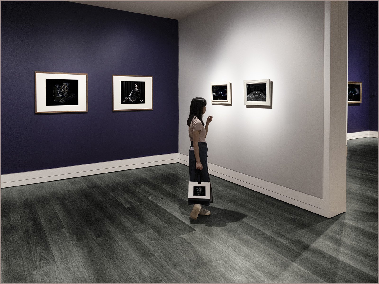 The Sainsbury Wing by Mick Wells (20 First Place)