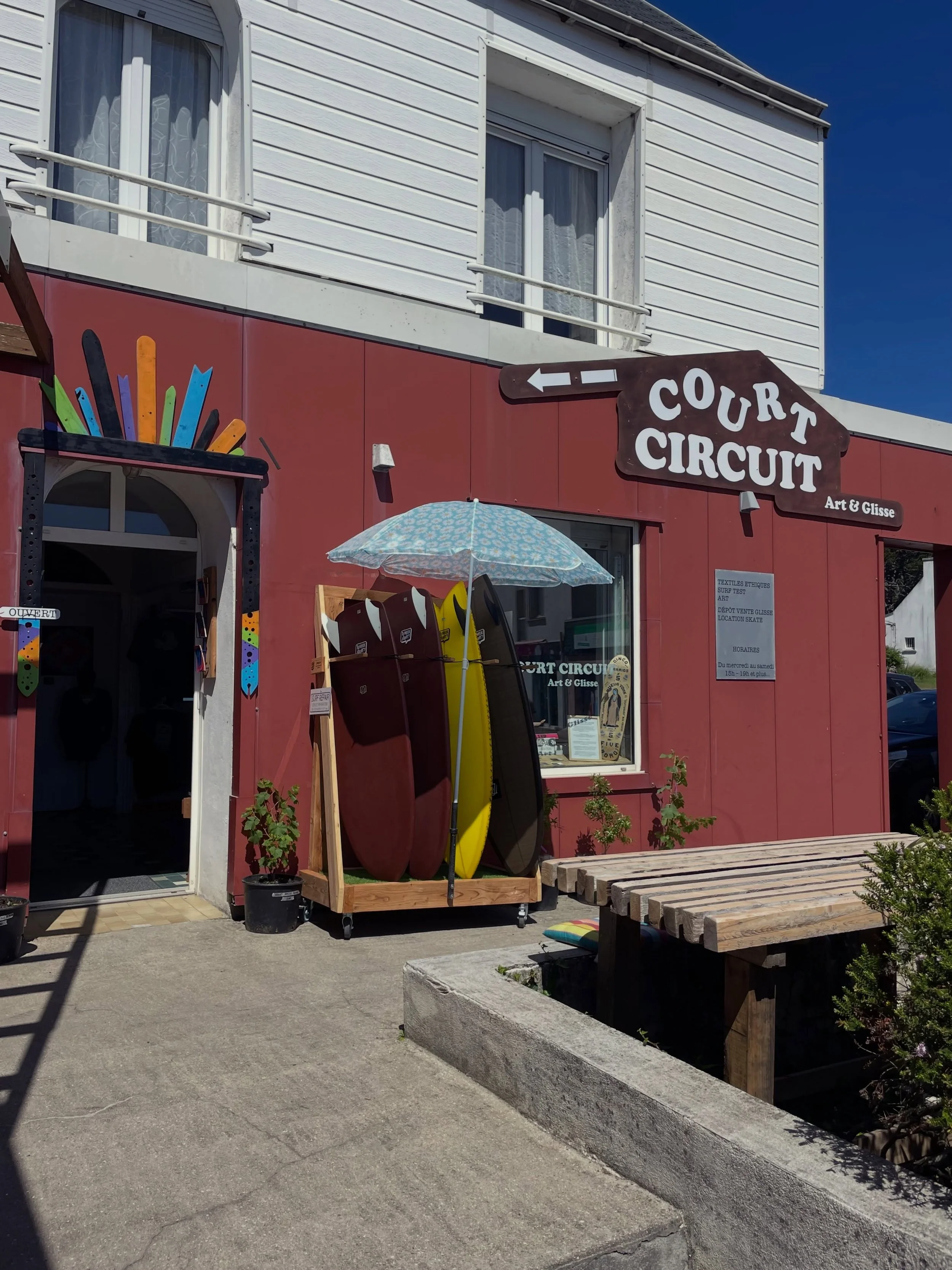 Tu veux jouer ? Viens tester 🌞

Depuis un mois maintenant, quelques "petits bolides non conventionnels" sont disponible chez "Court-circuit / Art &amp; Glisse ! 
Un shop associatif &agrave; Plouhinec o&ugrave; vous pouvez trouver plei