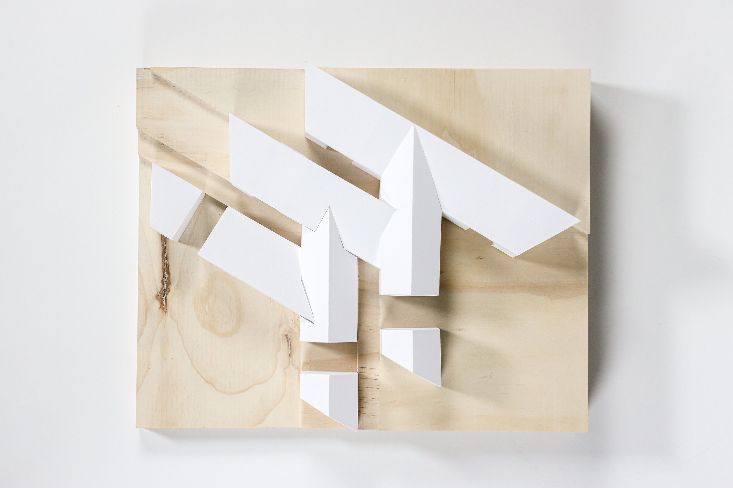 MASSING MODEL, MING-HUEI FISHER