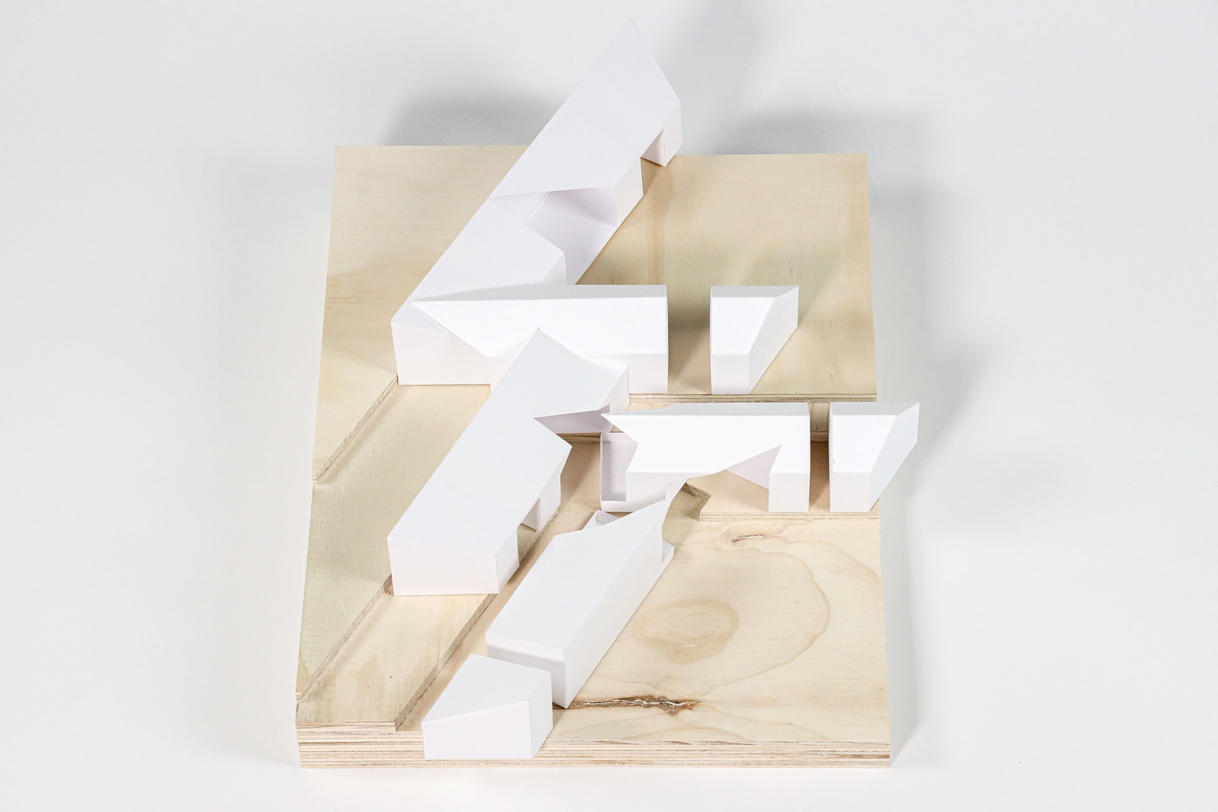 MASSING MODEL, MING-HUEI FISHER