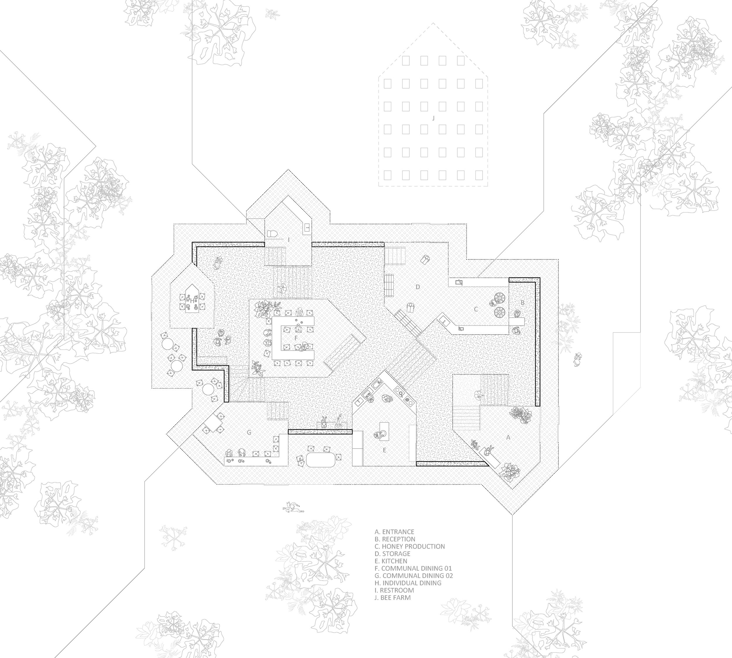 GROUND FLOOR PLAN, SERIN MYUNG