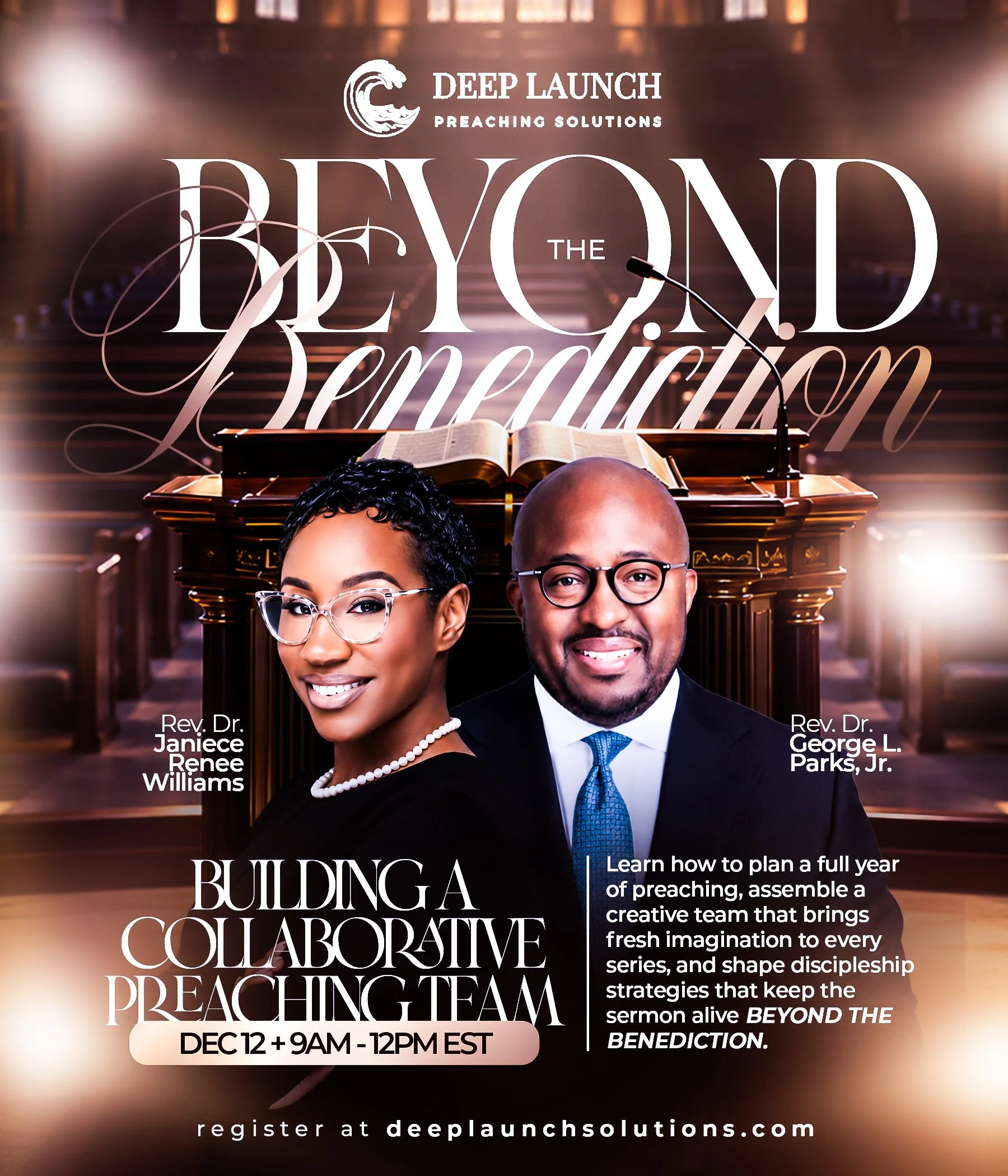 Beyond the Benediction: Building a Collaborative Preaching Team Webinar