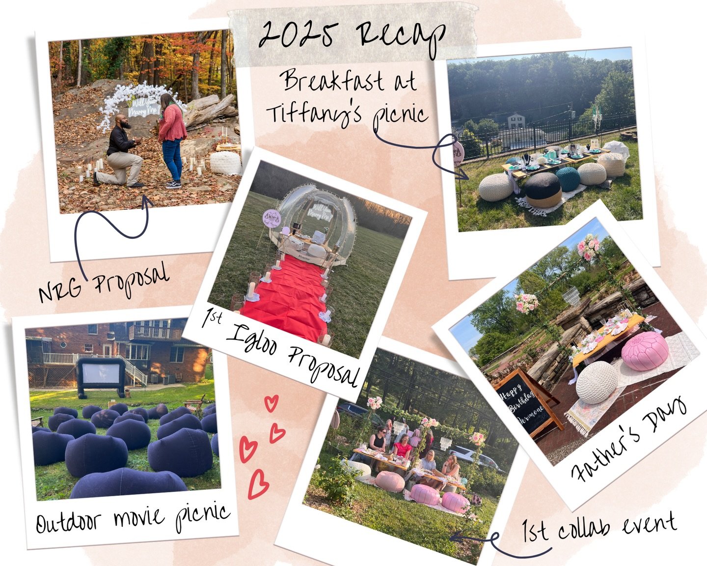 Cheers to a new year filled with beautiful moments, cozy picnics, and unforgettable memories 🧺✨
Thank you to everyone who supported our little picnic dream this year &mdash; we can&rsquo;t wait to create even more magical setups with you in 2026! 🥂