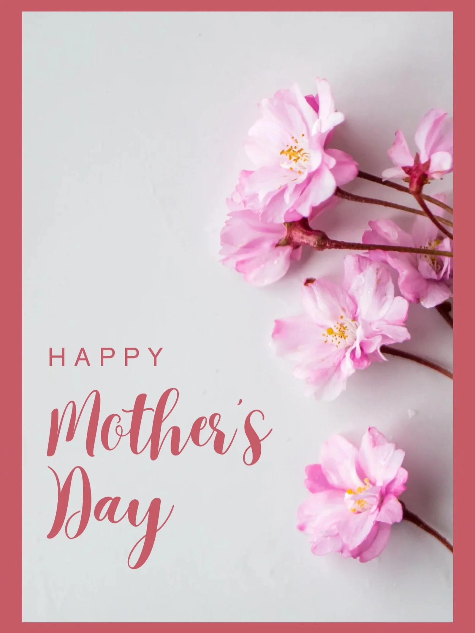 There&rsquo;s no greater selfless sacrifice than being a mom.
To all of you moms out there, you are doing great.

Happy Mother&rsquo;s Day!! 💖 💐