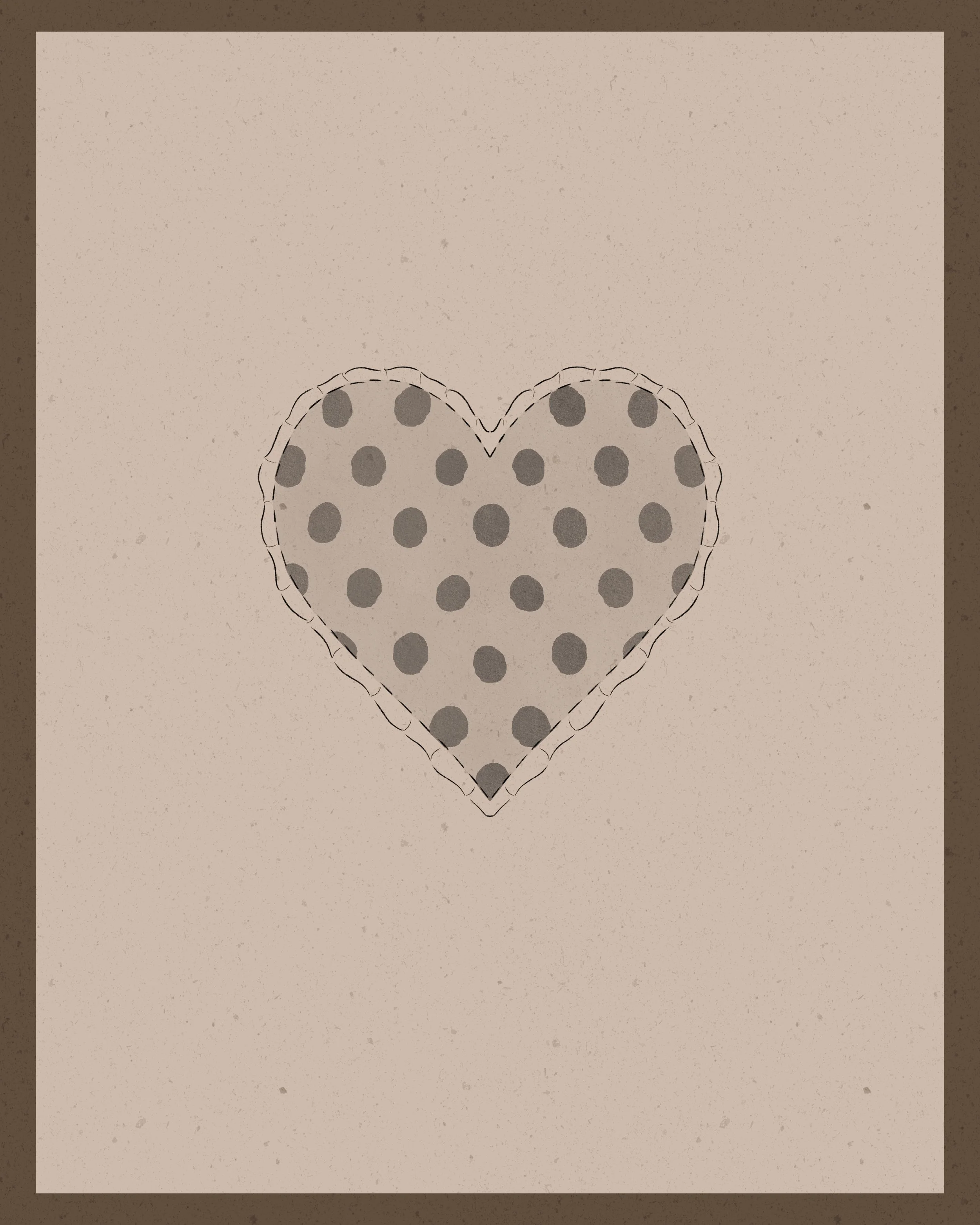 Embroidered Heart