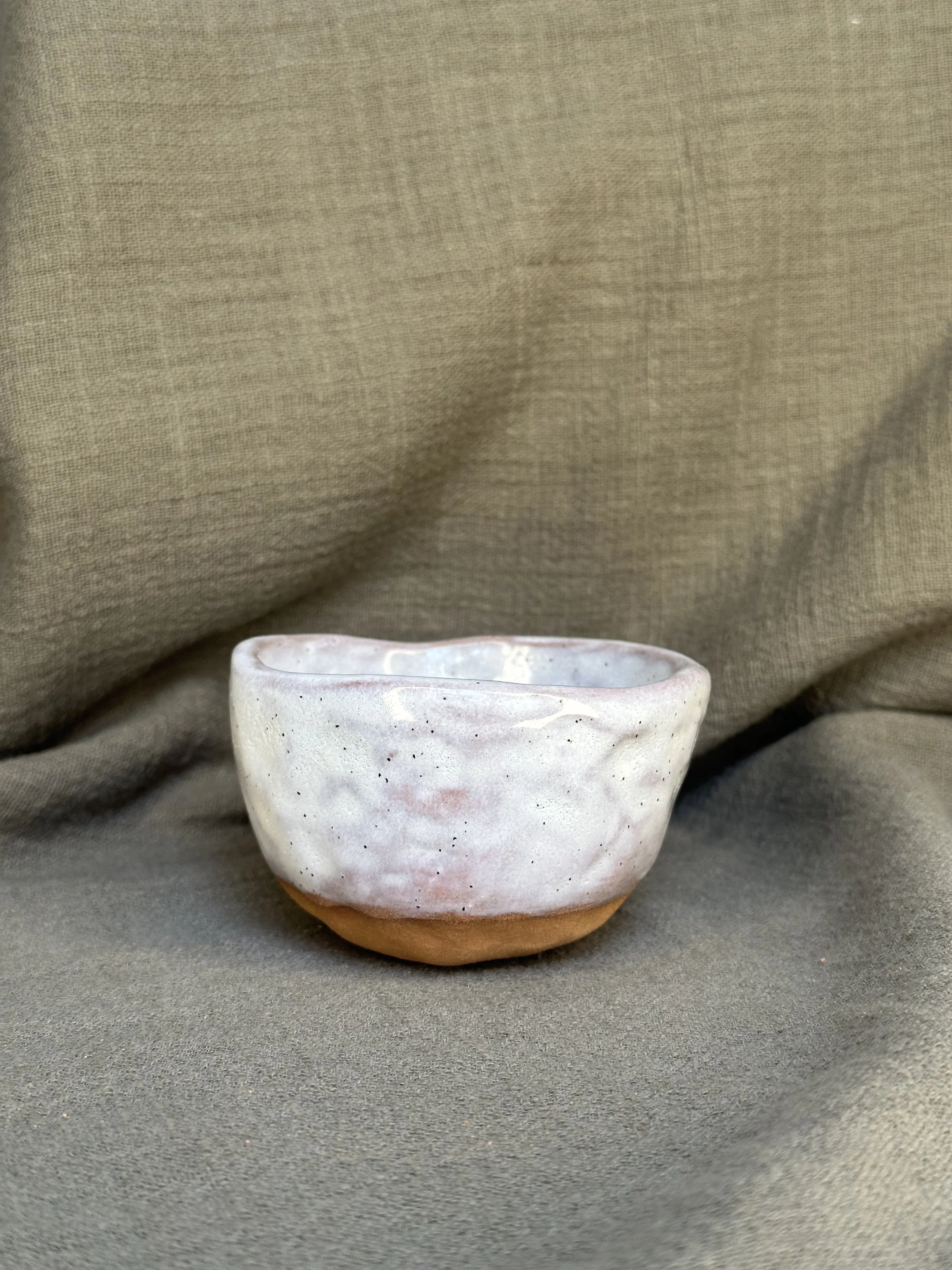 Speckled White Coffee Cup