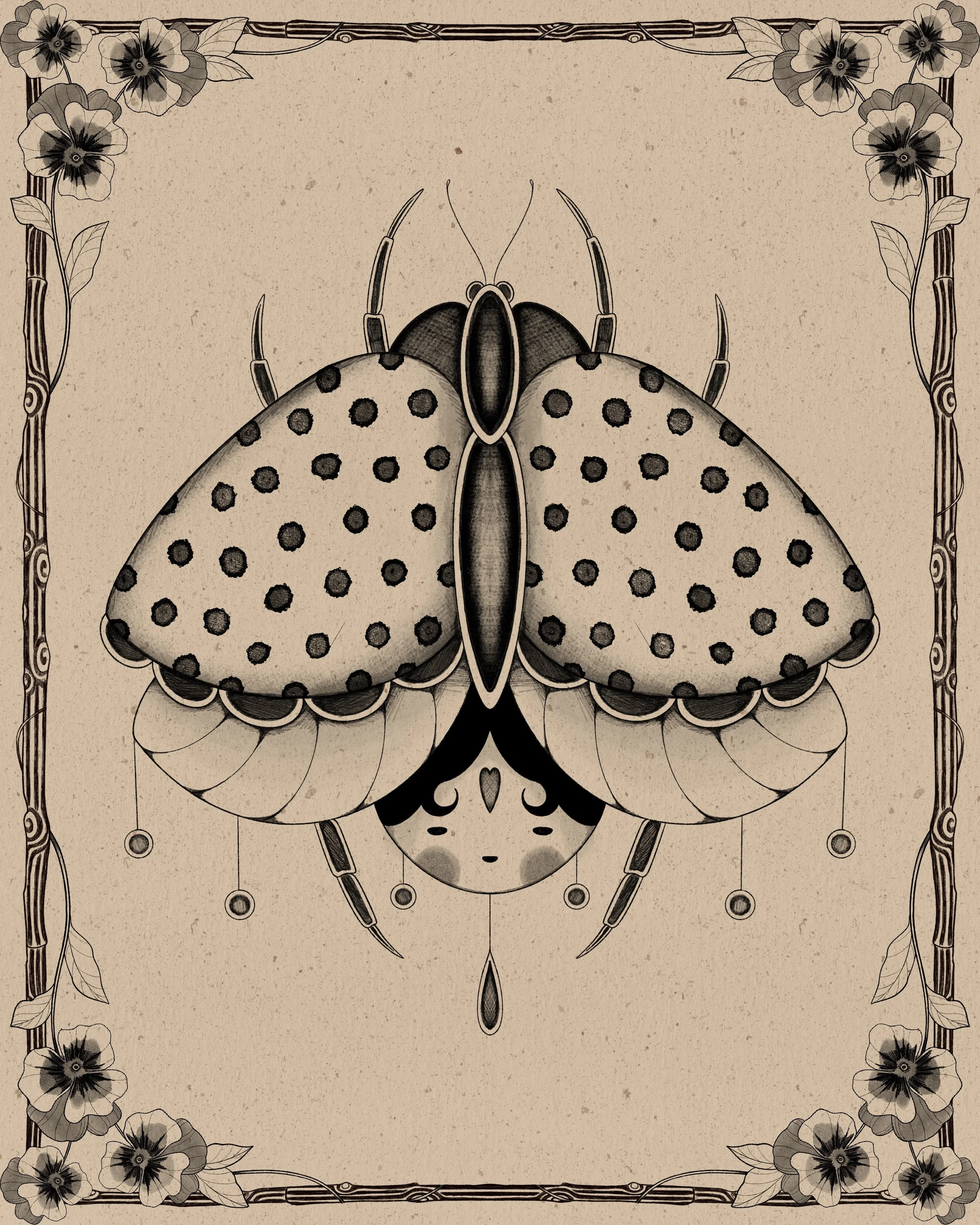Polka Dot Moth