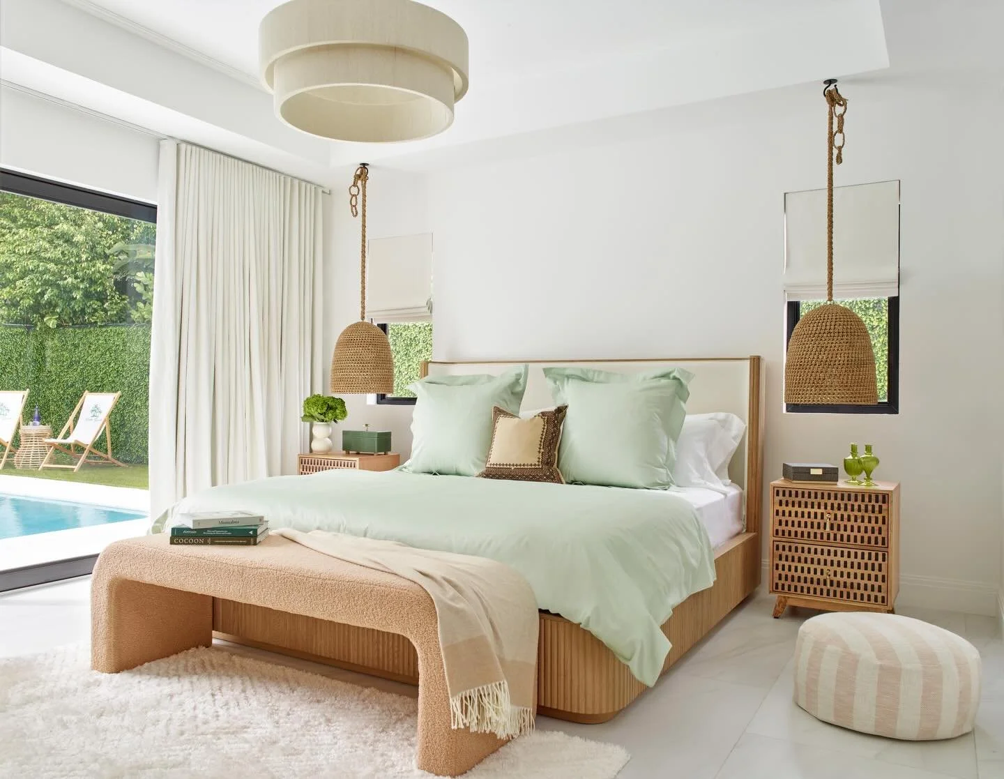 A look at the primary bedroom in our Palm Beach project, keeping things soft, airy, and sophisticated.

#PrimaryBedroom #InteriorDesign #CoastalLiving #BedroomInspiration #masterbedroom