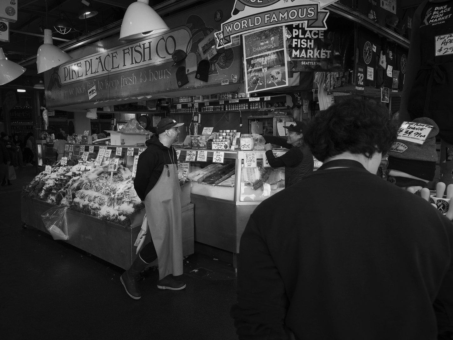 Pike Place Market Fish Stand