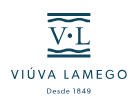Logo featuring the initials 'V.L.' and the text 'VIÚVA LAMEGO' with 'Desde 1849' beneath.