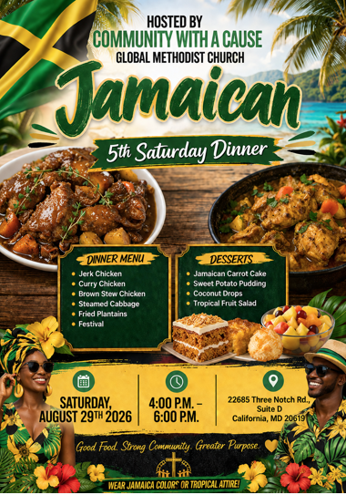 5th Saturday Fellowship Meal