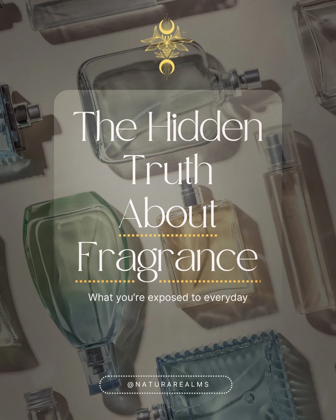 We need to talk more about the toxicity of FRAGRANCES.

There is a growing body of awareness around how environmental exposures influence the endocrine system&mdash;
and synthetic fragrance is an often overlooked part of that conversation.

Listed si