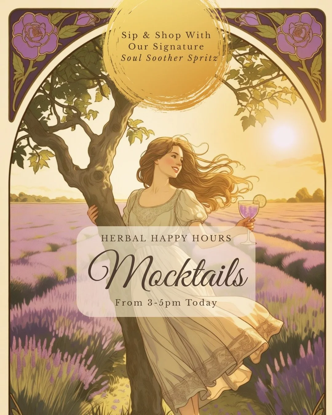 Meet our Soul Soother Spritz ✨

A calming, heart-softening blend crafted to help you slow down and exhale.

The first in our series of mocktails infused with our tea blends. We&rsquo;ve infused our signature Soul Soother Tea with fresh lemonade, a to