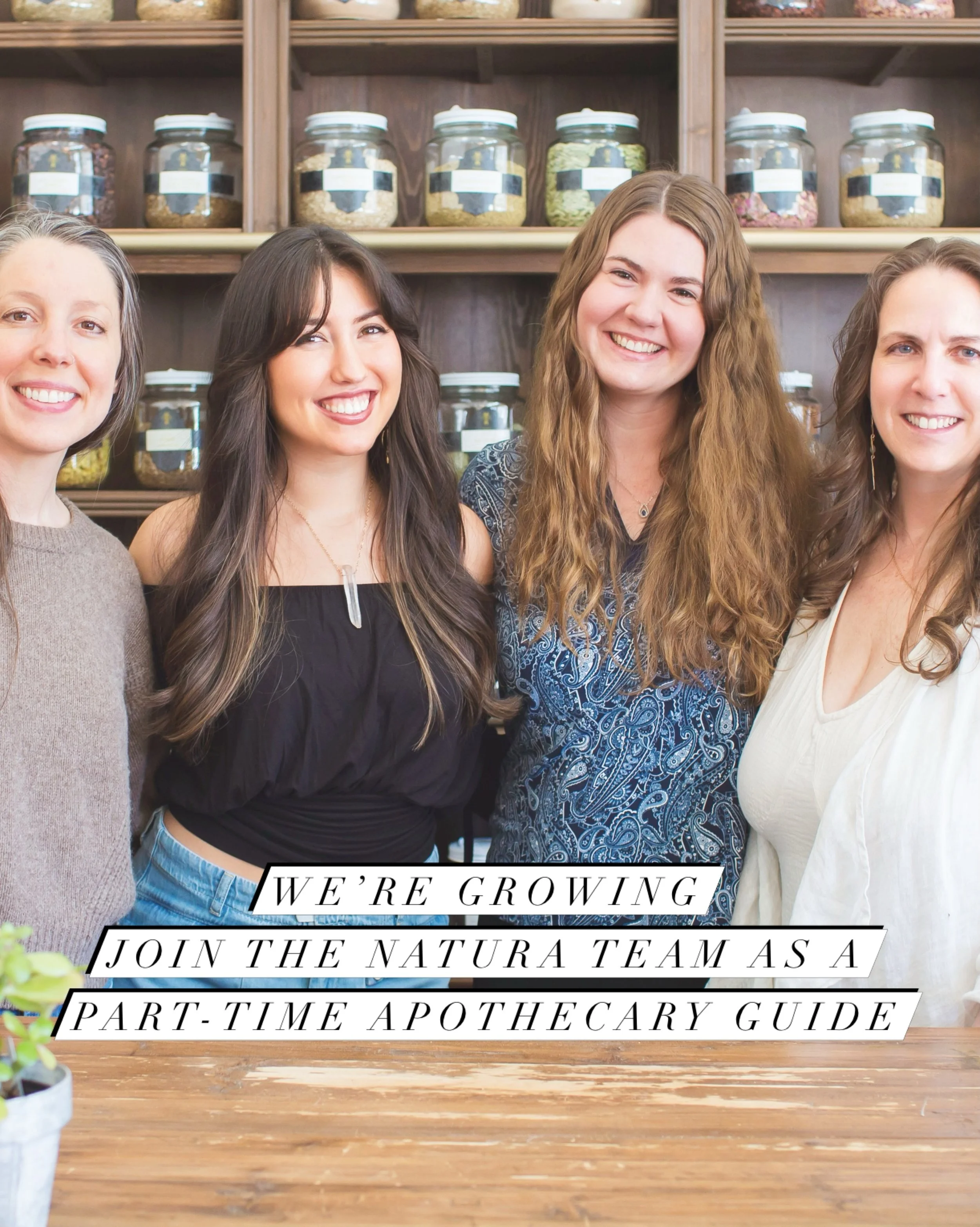 ✨ We&rsquo;re Growing &amp; We&rsquo;re Hiring! ✨

Natura Realms is looking for a Part-Time Apothecary Guide to join our team.

This isn&rsquo;t your typical retail position. We&rsquo;re looking for someone who is passionate about holistic wellness, 