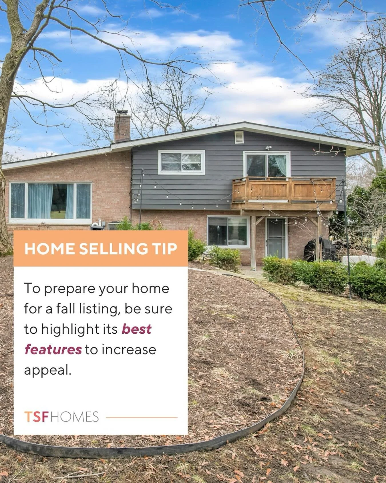 Ready to list this fall?🍁🏡 Now&rsquo;s the time to shine! Here are three tips to prepare:

&bull; Pools, patios, and landscaping look their best this season, perfect for stunning exterior photos.

&bull; Tackle repairs, declutter, and refresh cosme