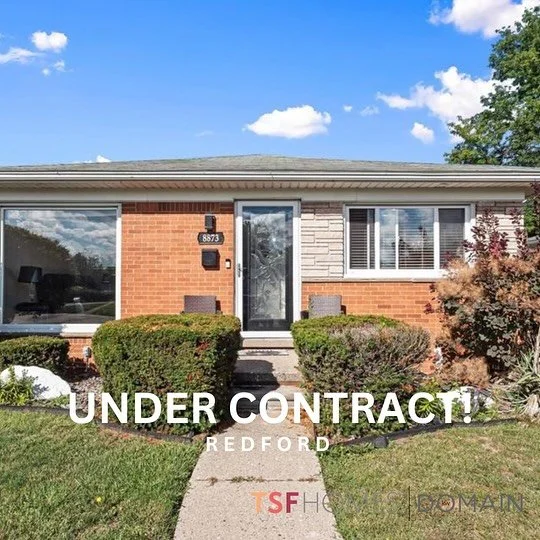 Sellers are officially under contract in Redford (and for full list price! 🤫)